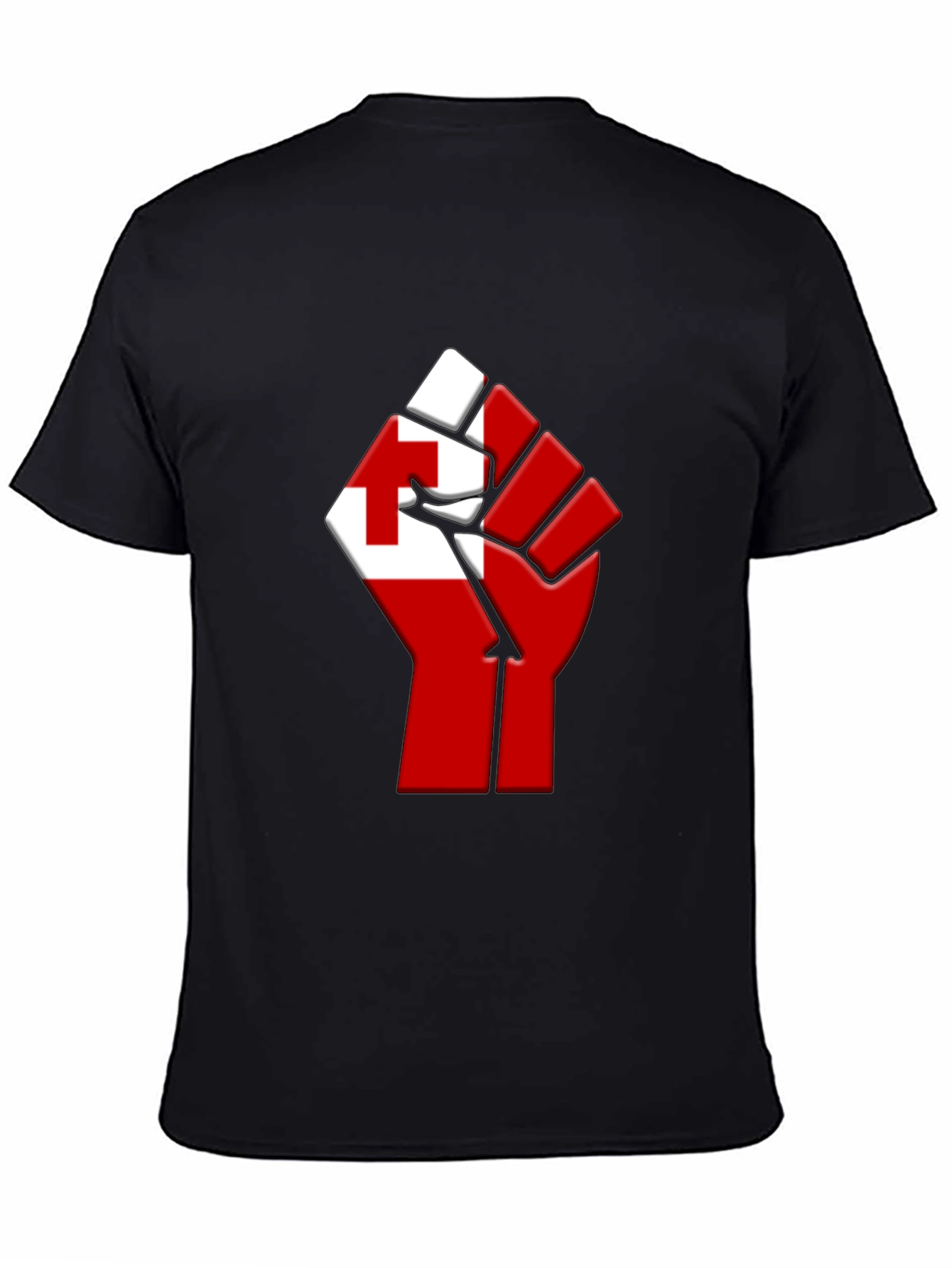 Tonga Flag Fist T-Shirt