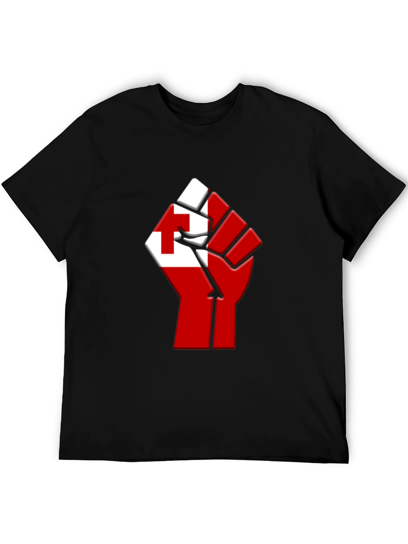 Tonga Flag Fist T-Shirt