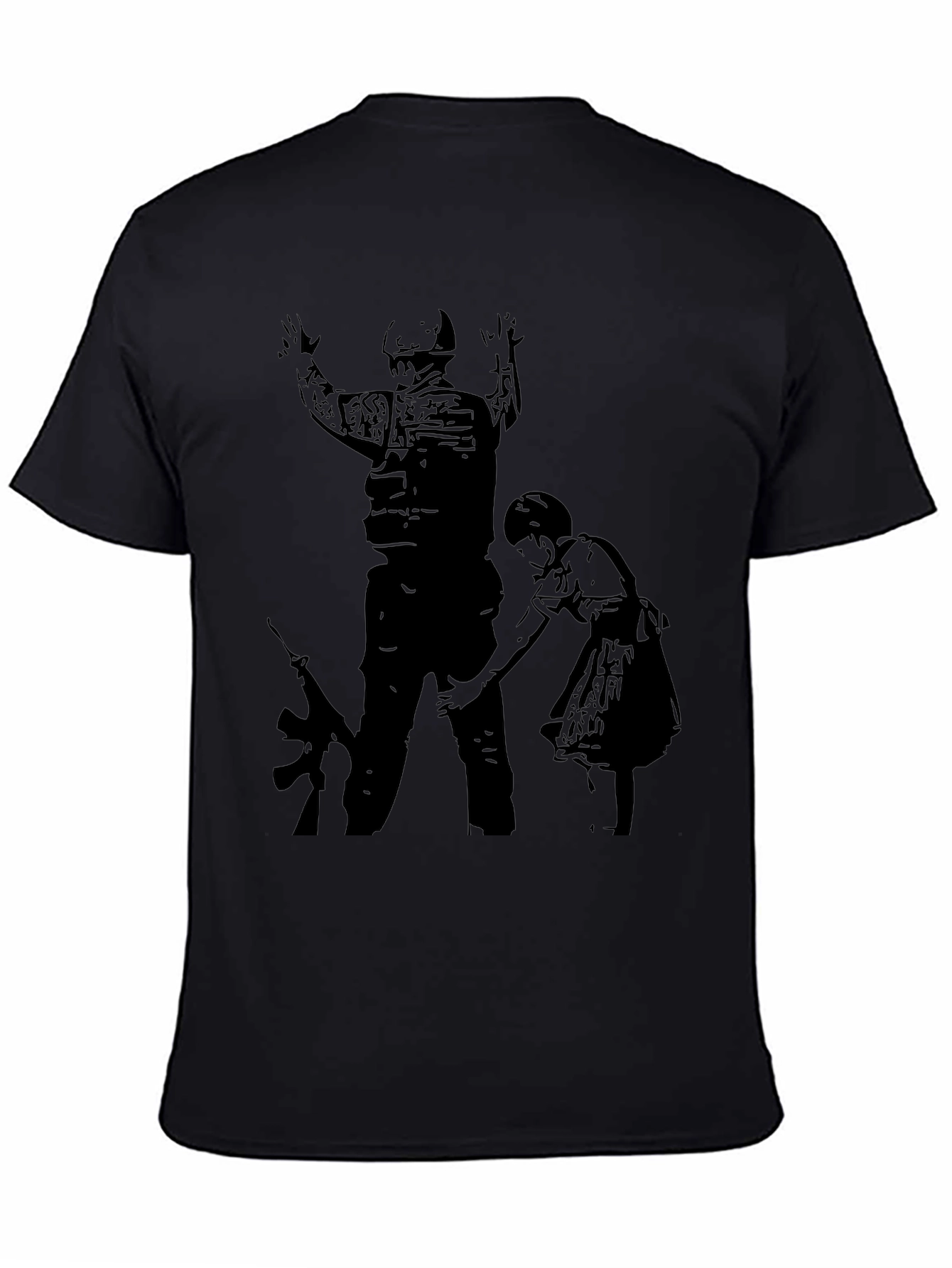 Controversial Soldier and Girl T-Shirt