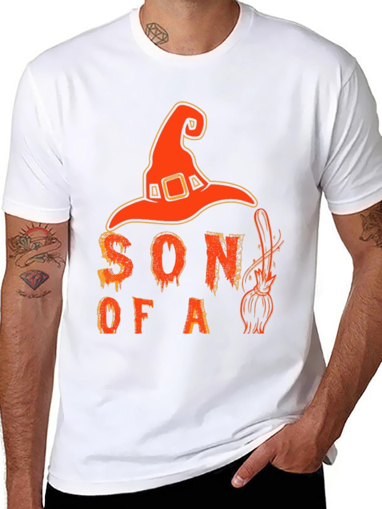 Son Of A Witch T-Shirt - Halloween Graphic Tee