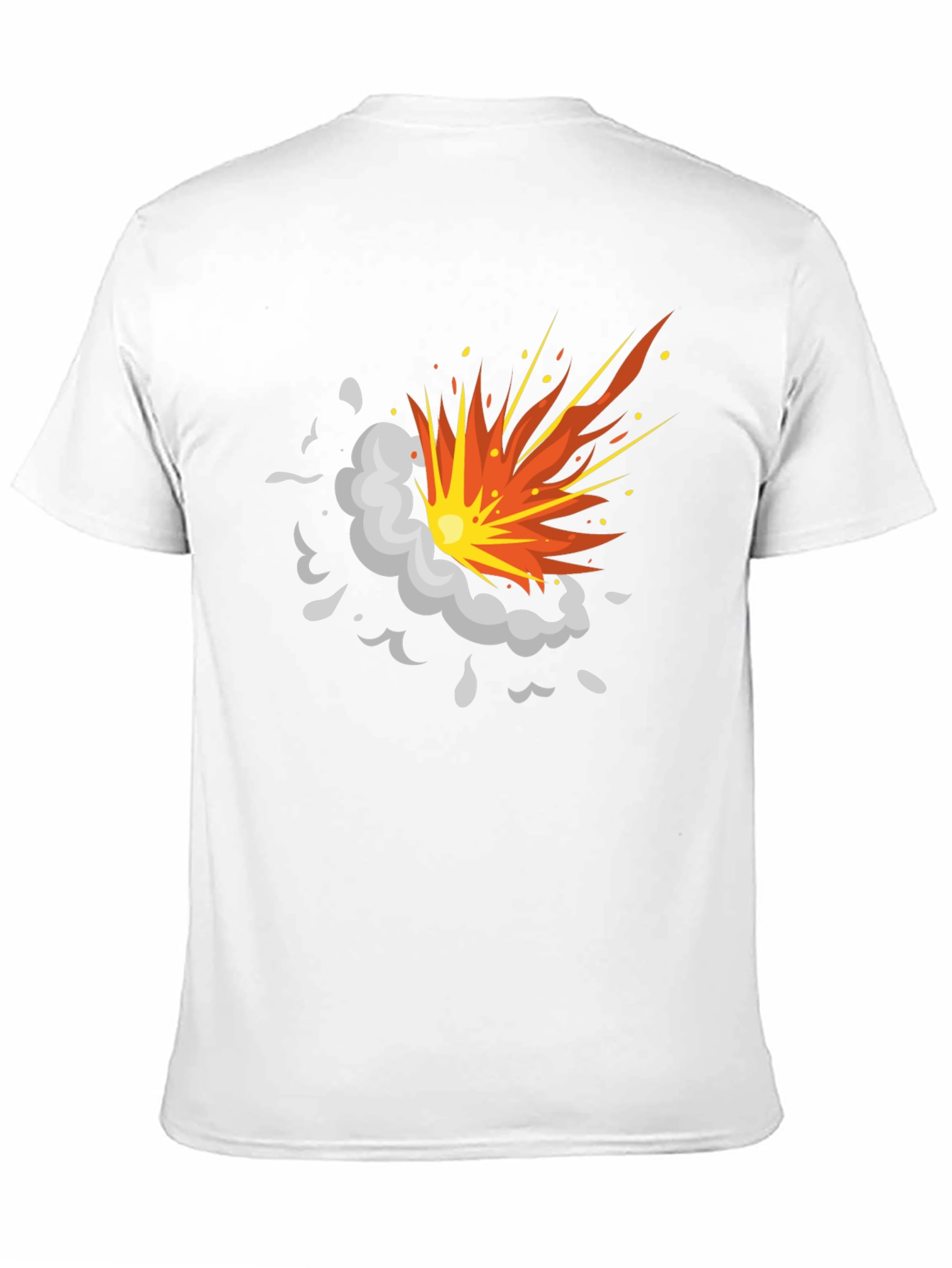 Explosion Graphic Black T-Shirt