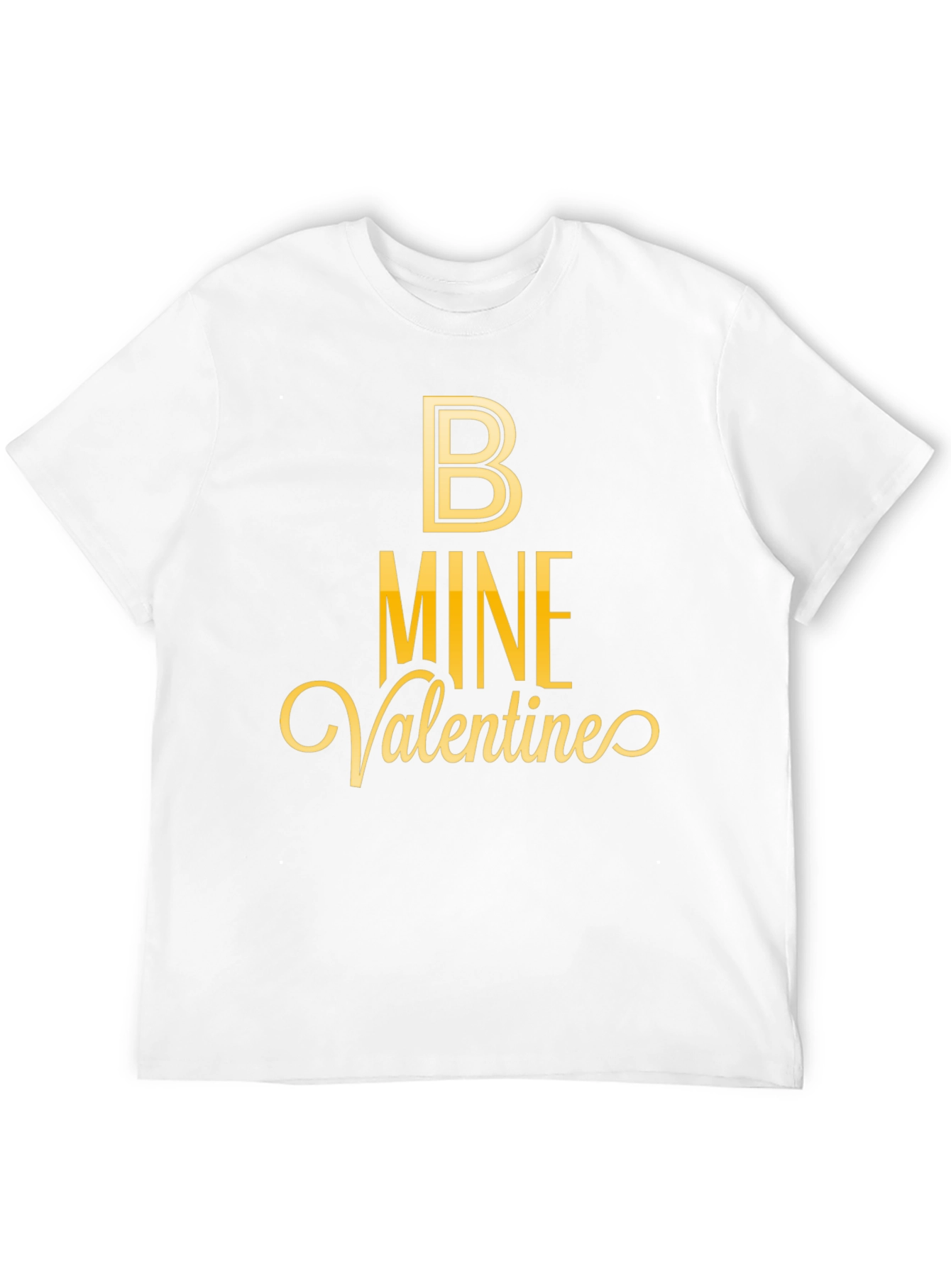 Be Mine Valentines Day Black T-Shirt