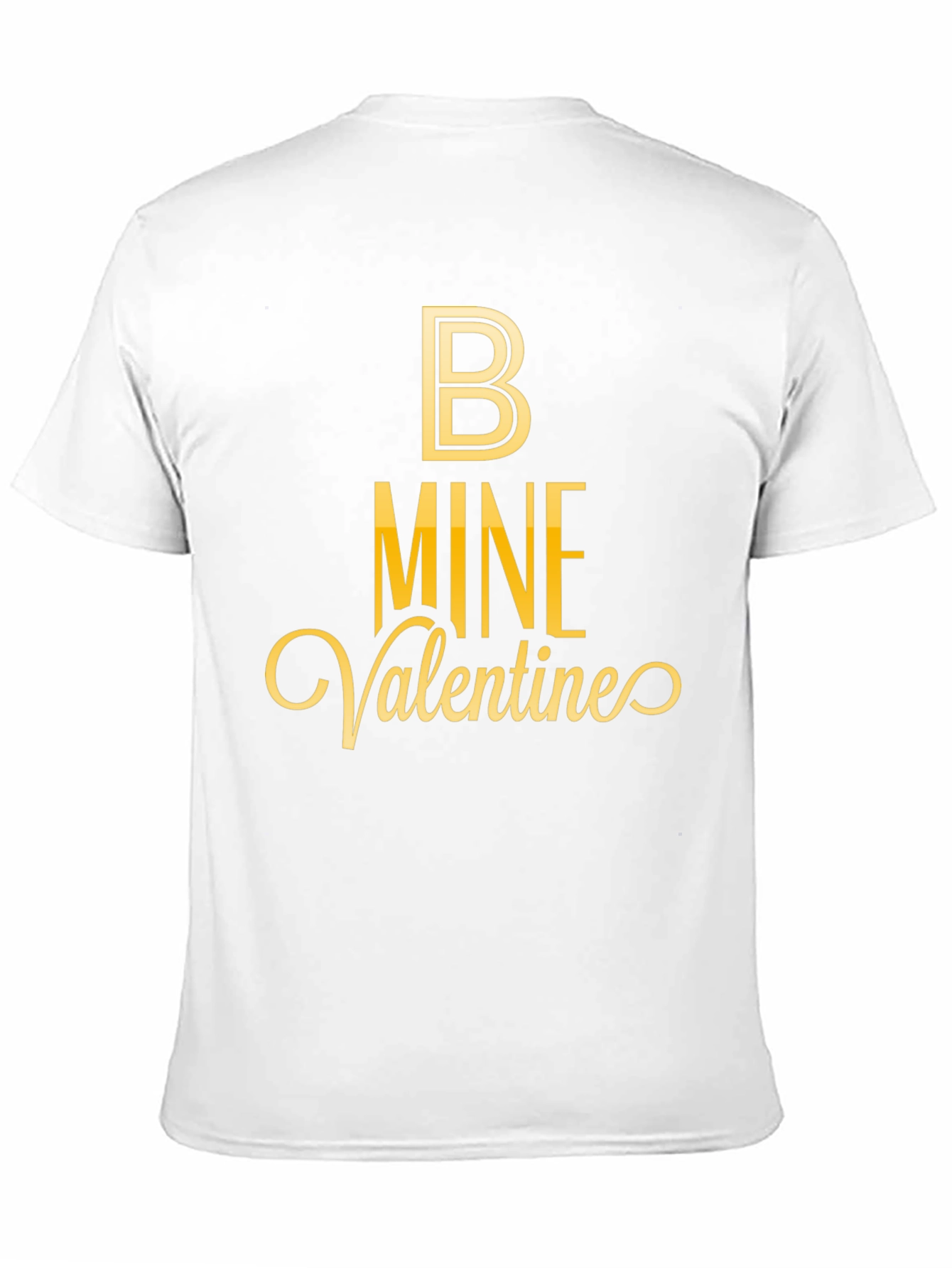 Be Mine Valentines Day Black T-Shirt