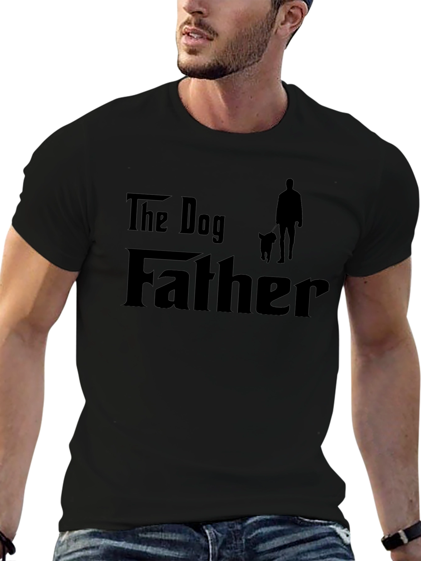 The Dog Father Black T-Shirt