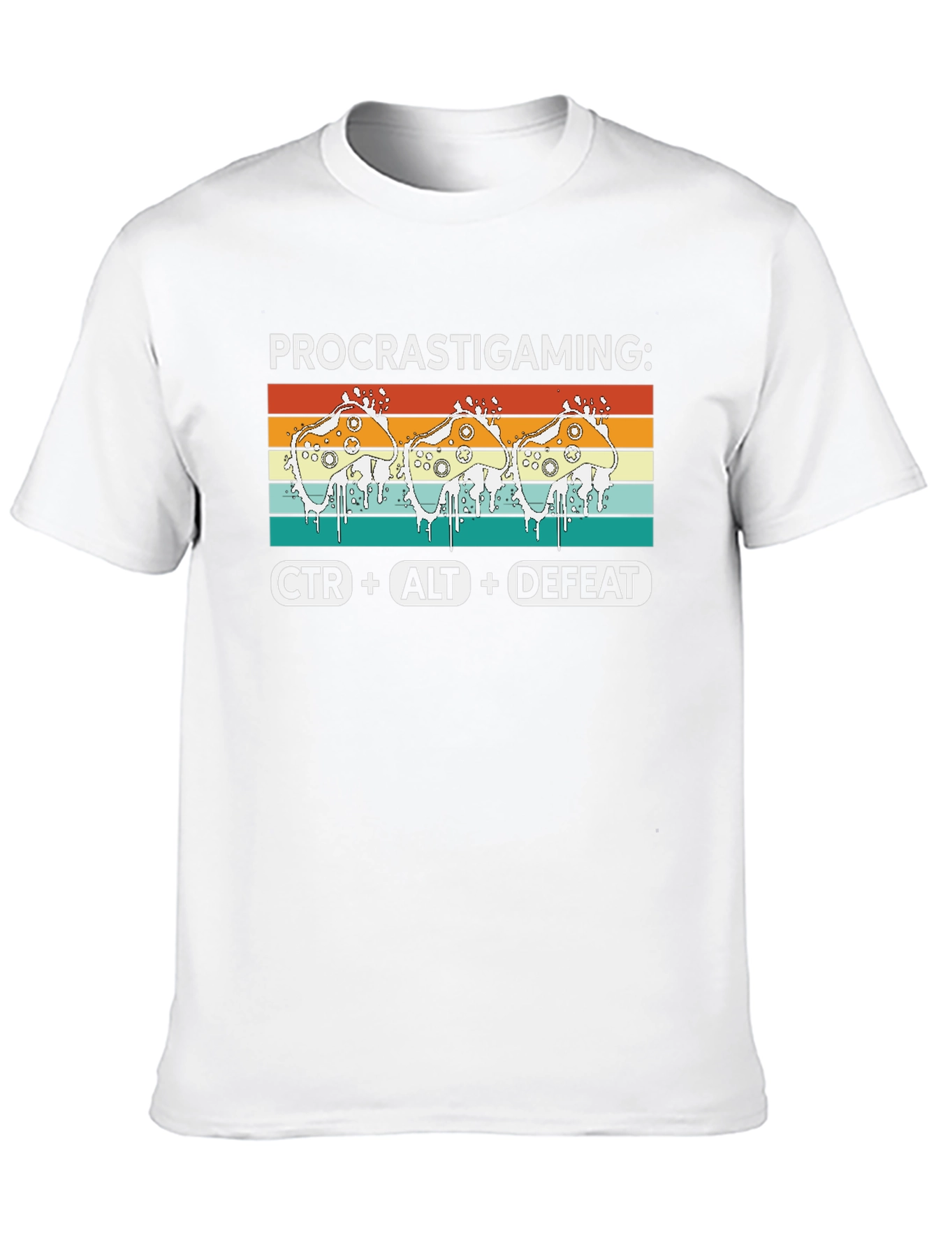 Procrastigaming T-Shirt: Gamer Humor Tee