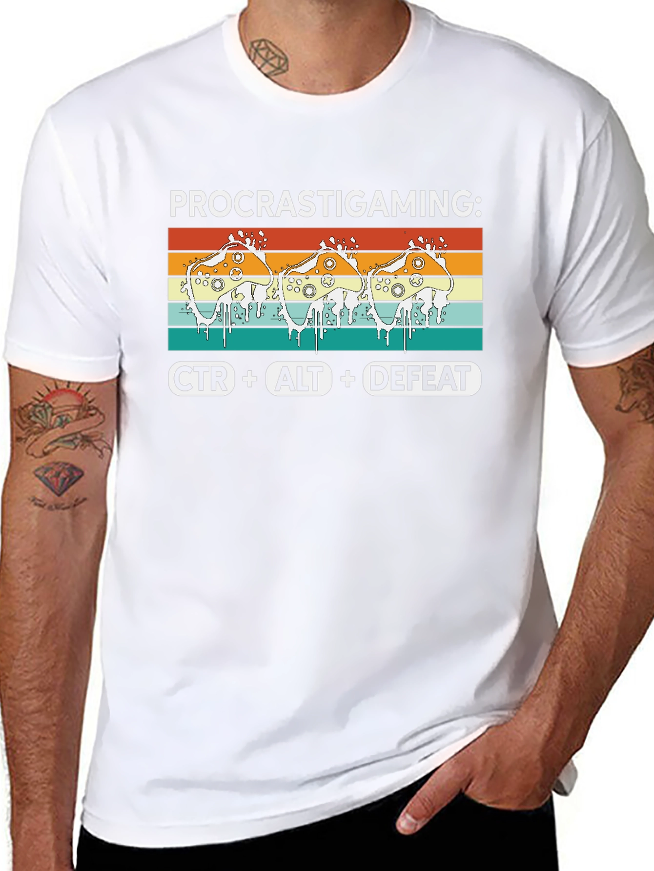 Procrastigaming T-Shirt: Gamer Humor Tee