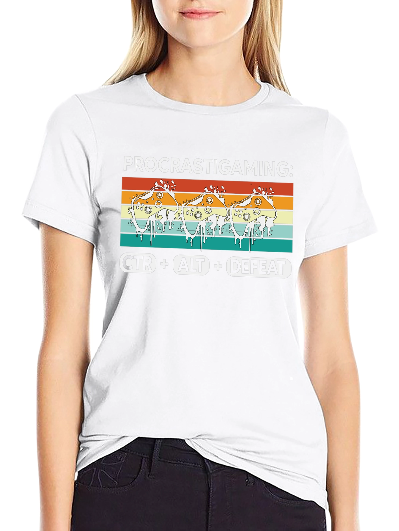 Procrastigaming T-Shirt: Gamer Humor Tee