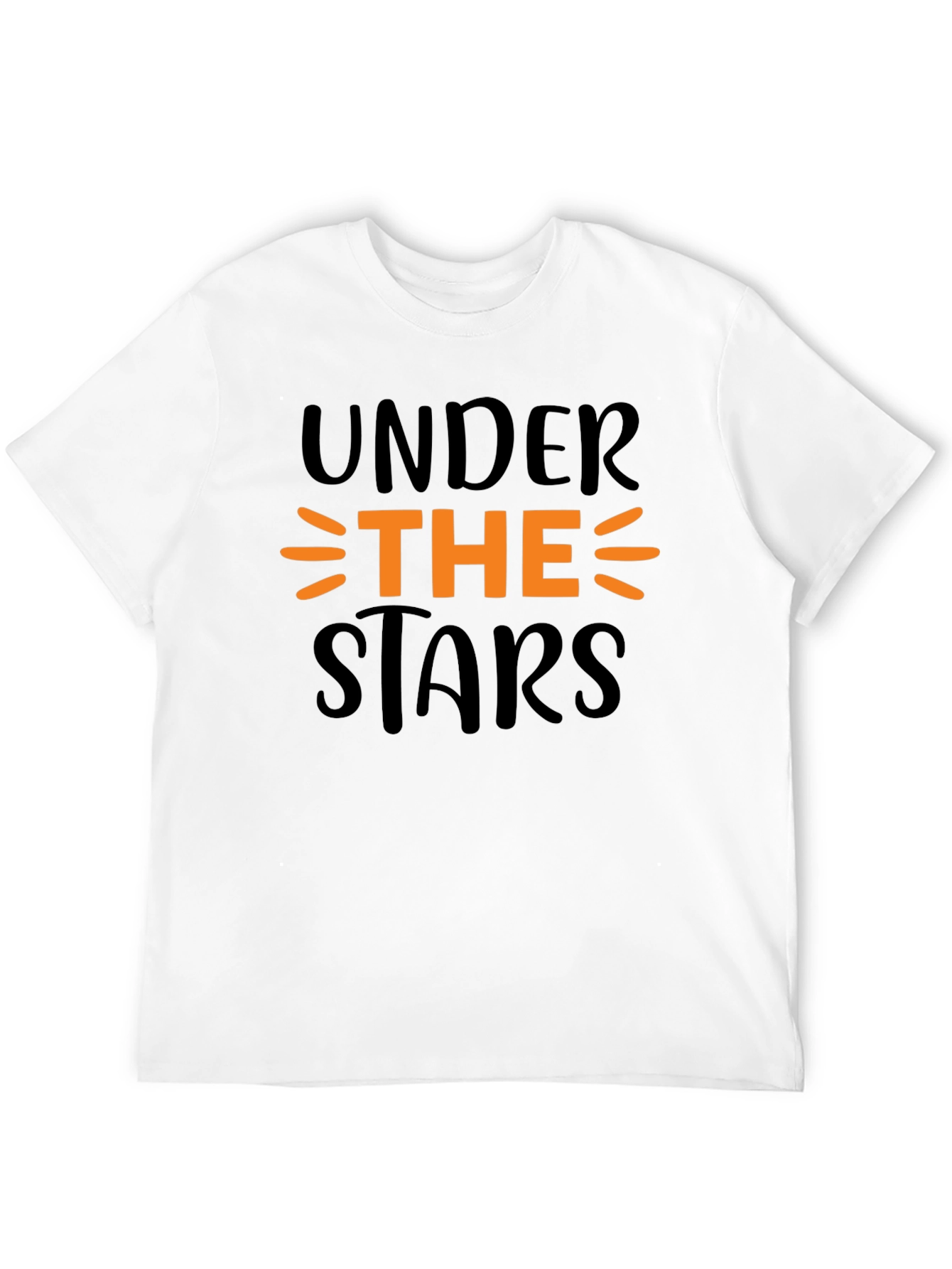 Under the Stars Graphic Tee - Trendy Mens T-Shirt