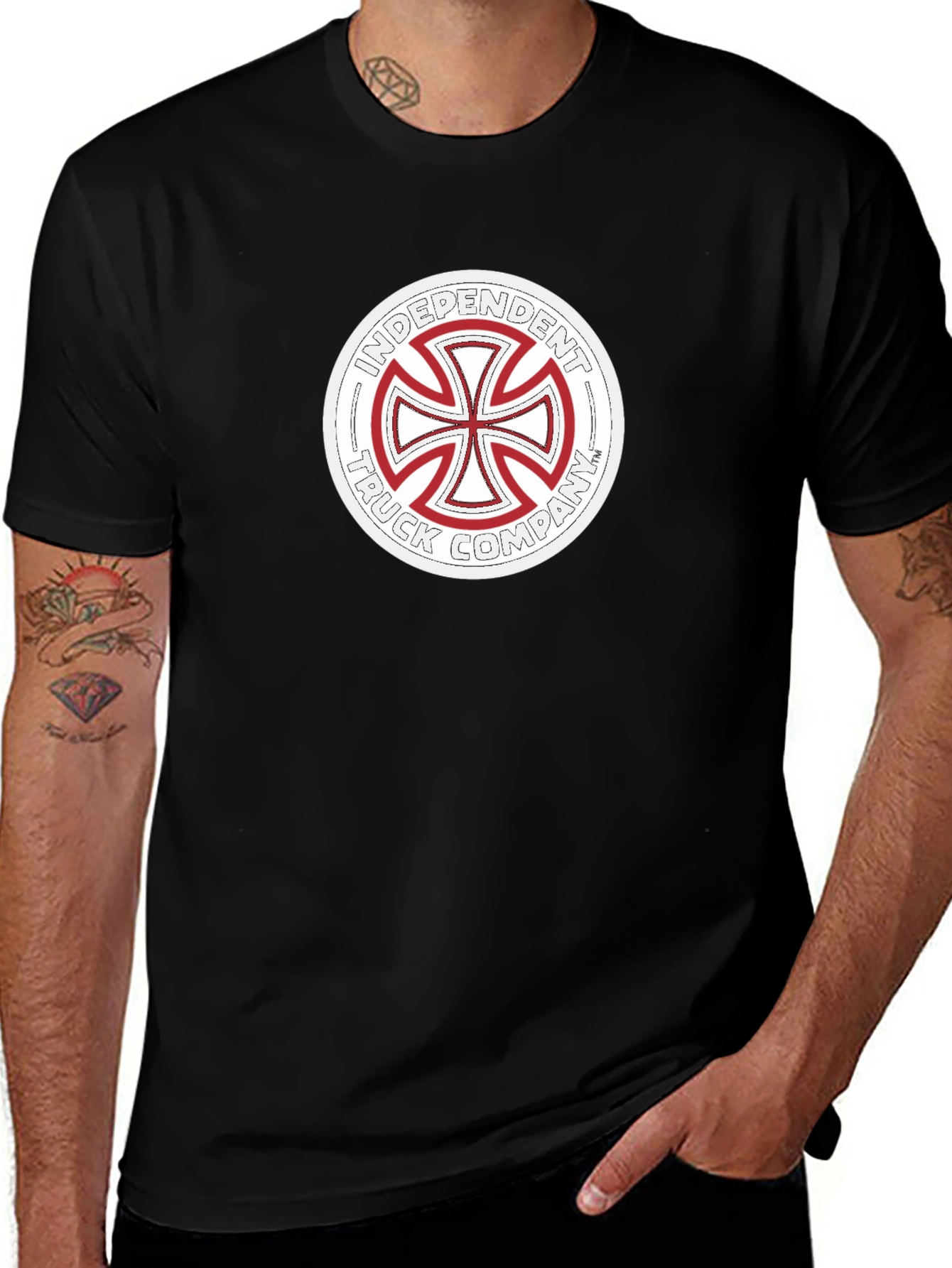 Independent Truck Company Black Graphic T-Shirt