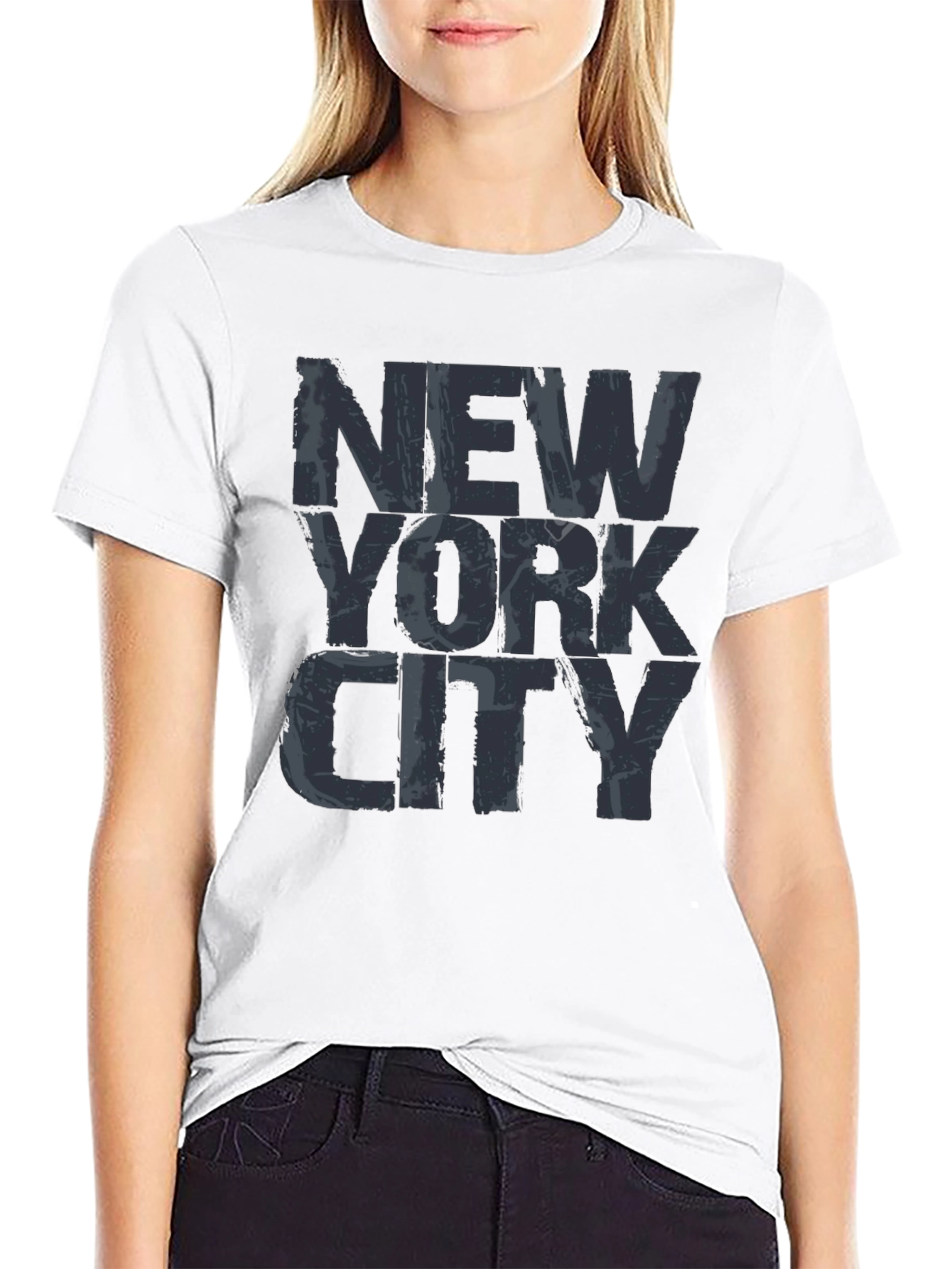 New York City Graphic Print Mens T-Shirt