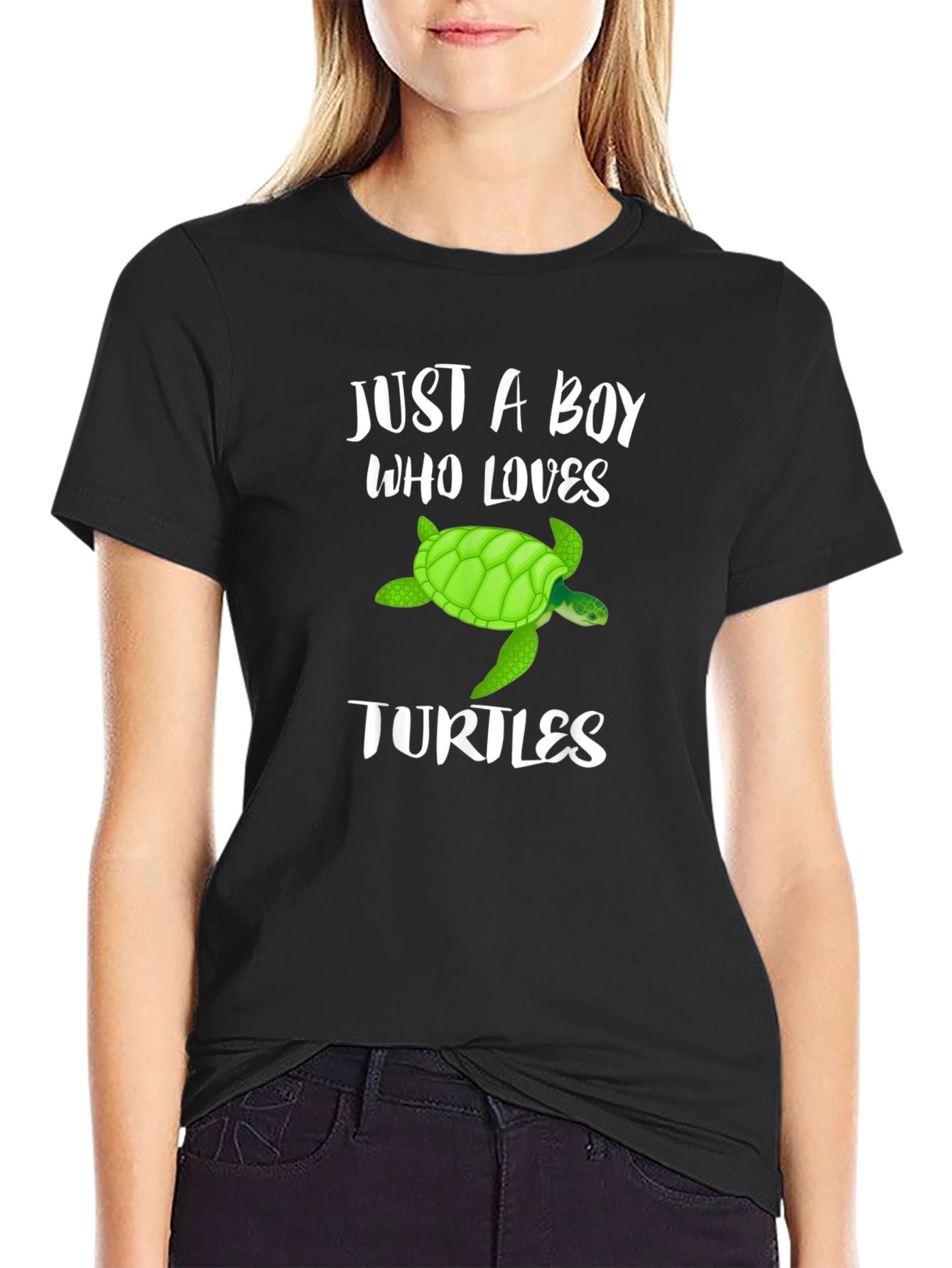 Boy Who Loves Turtles T-Shirt