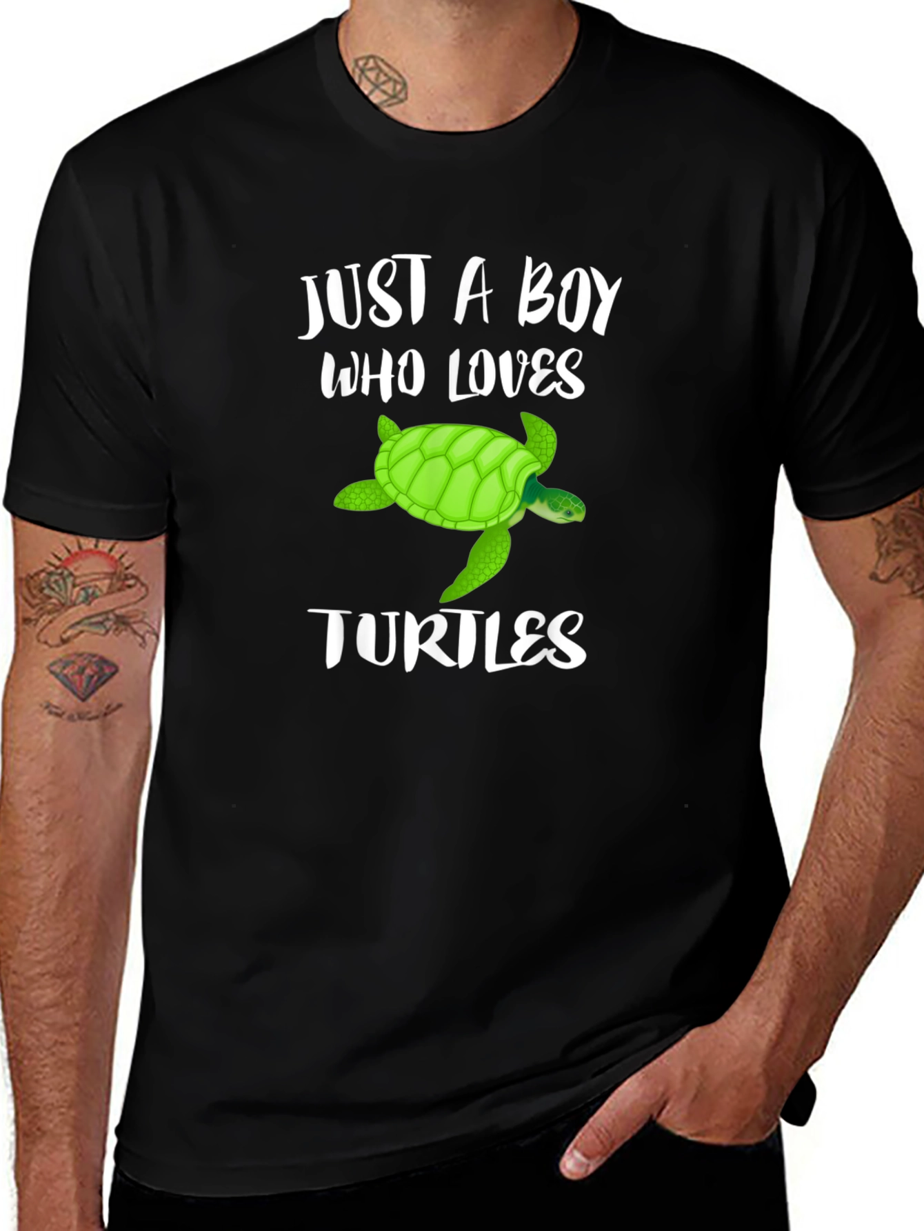 Boy Who Loves Turtles T-Shirt