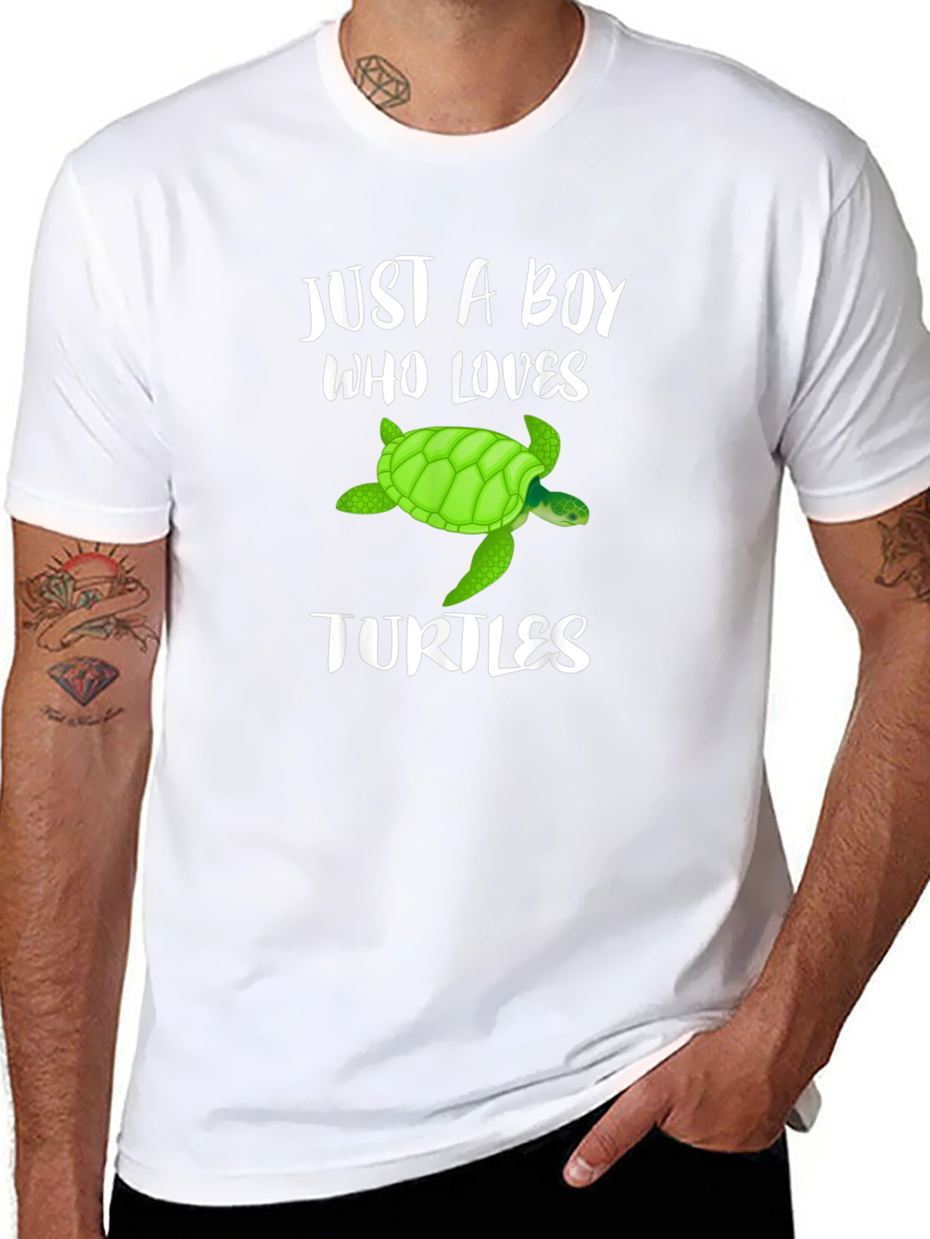 Boy Who Loves Turtles T-Shirt