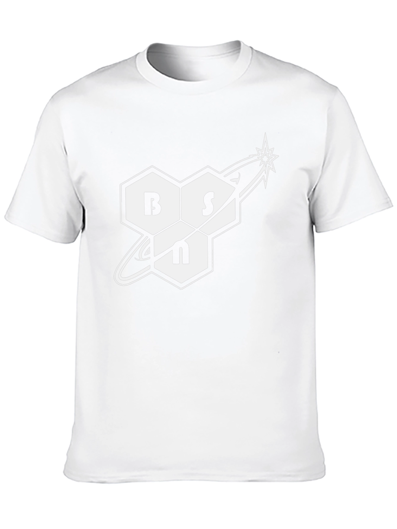 BSN Graphic Tee - Black Cotton Blend