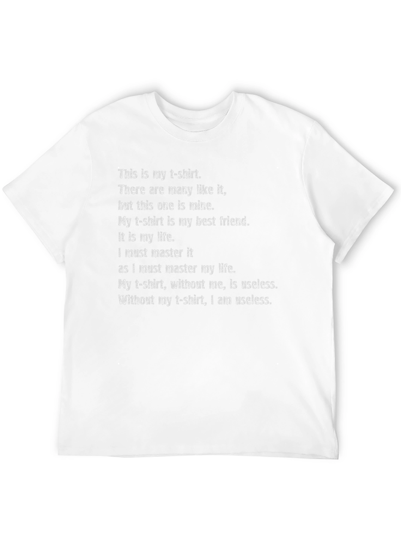 My T-Shirt Black Graphic Tee