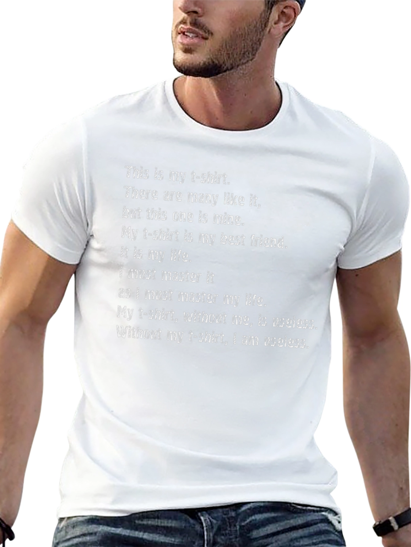 My T-Shirt Black Graphic Tee