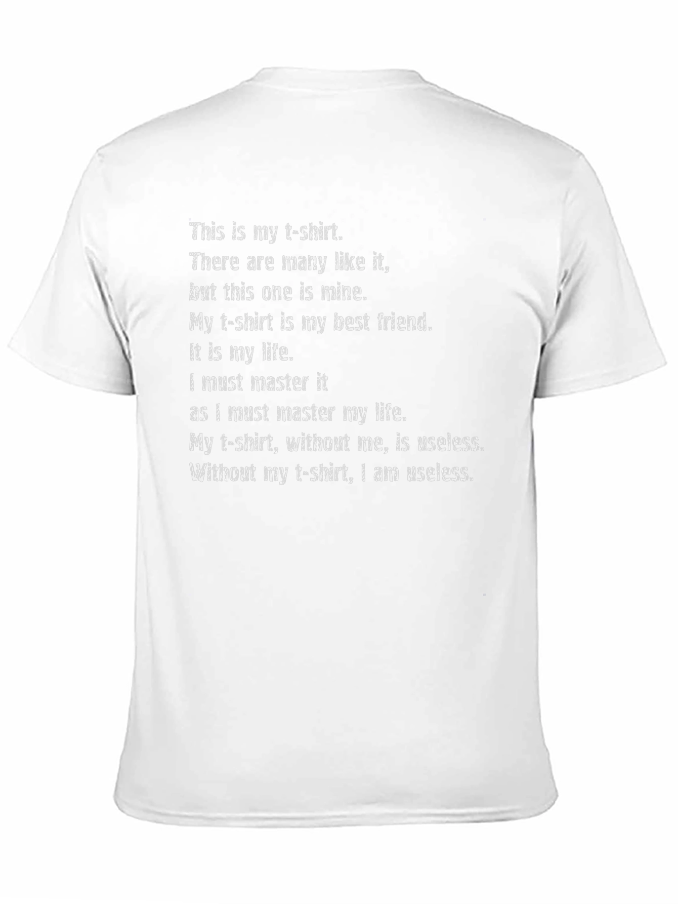 My T-Shirt Black Graphic Tee
