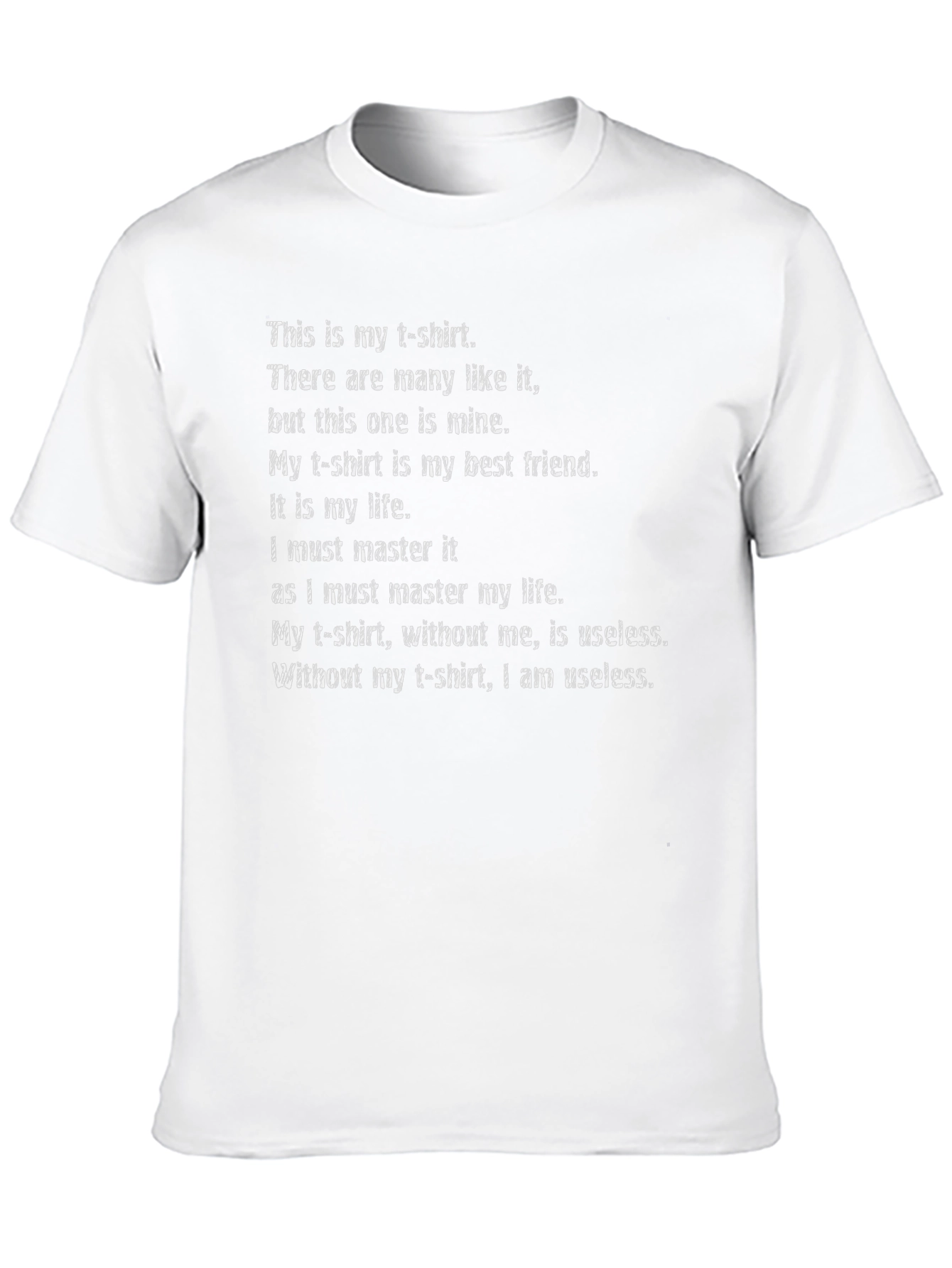 My T-Shirt Black Graphic Tee