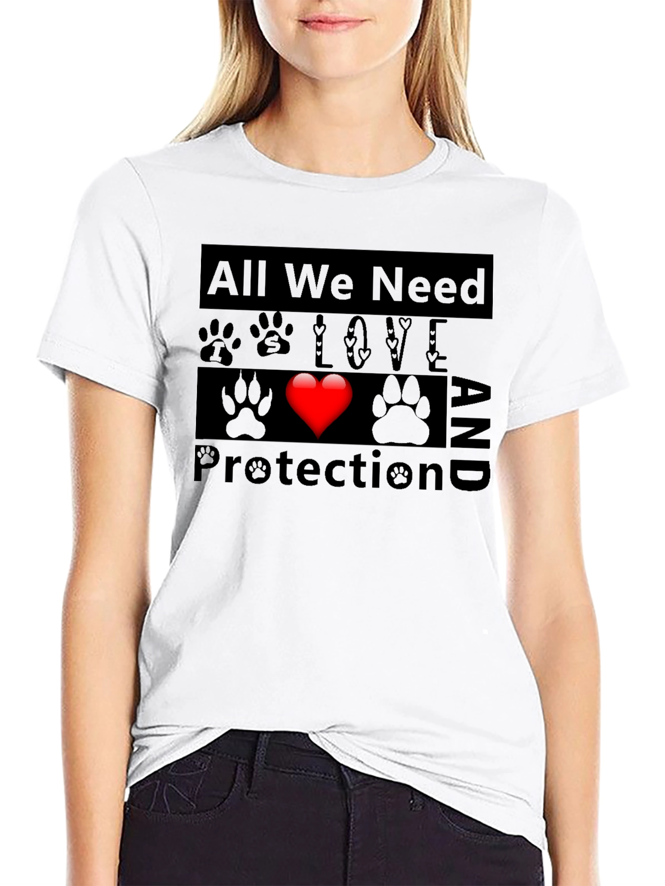 All We Need Love And Protection T-Shirt