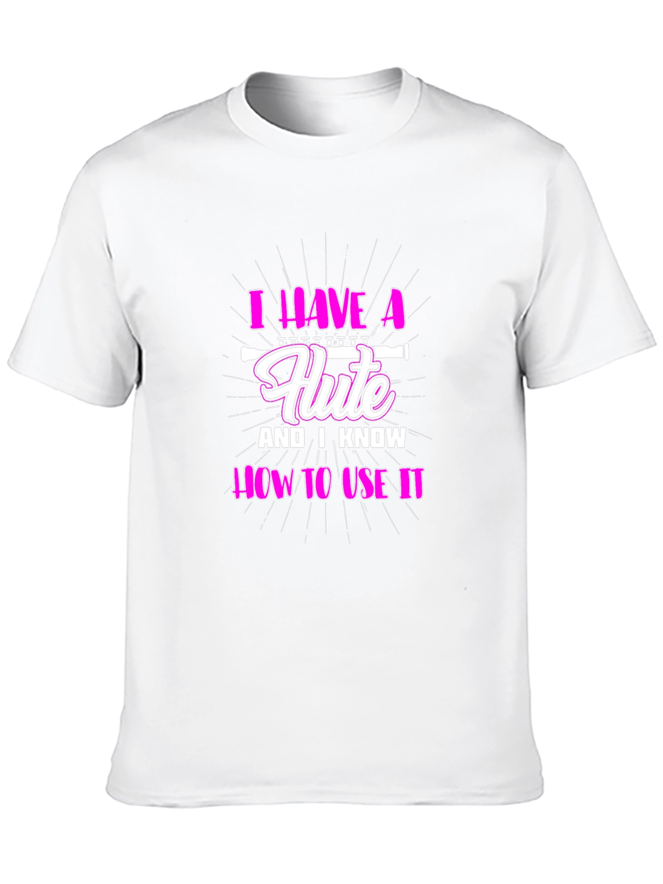 Flute Player Humor T-Shirt