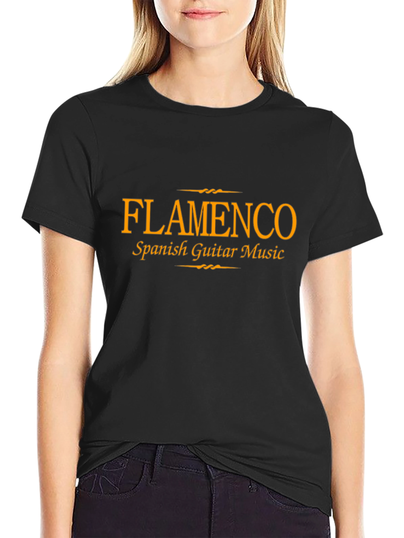 Flamenco Spanish Guitar Music T-Shirt