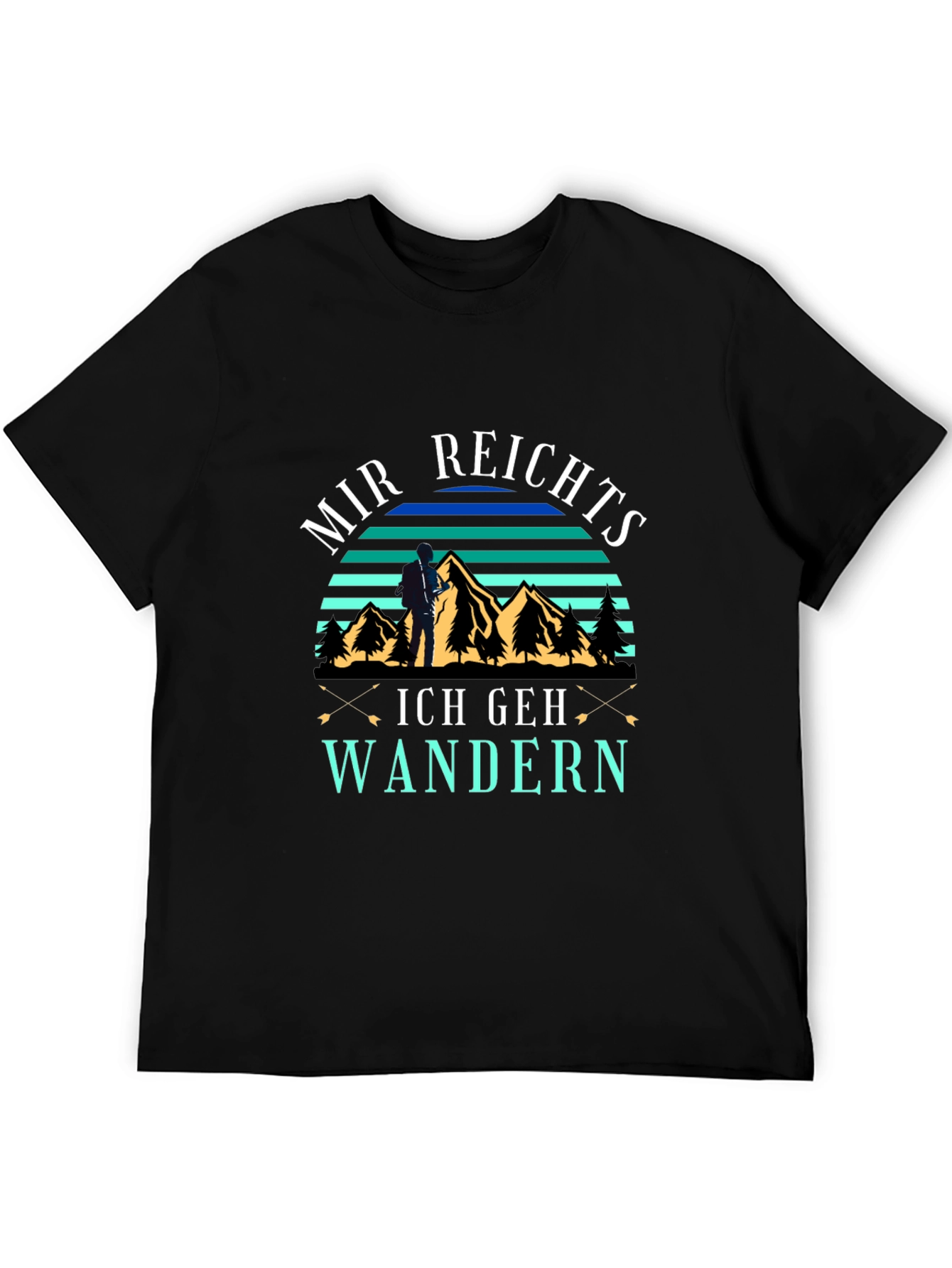 Mir Reichts Ich Geh Wandern Graphic T-Shirt