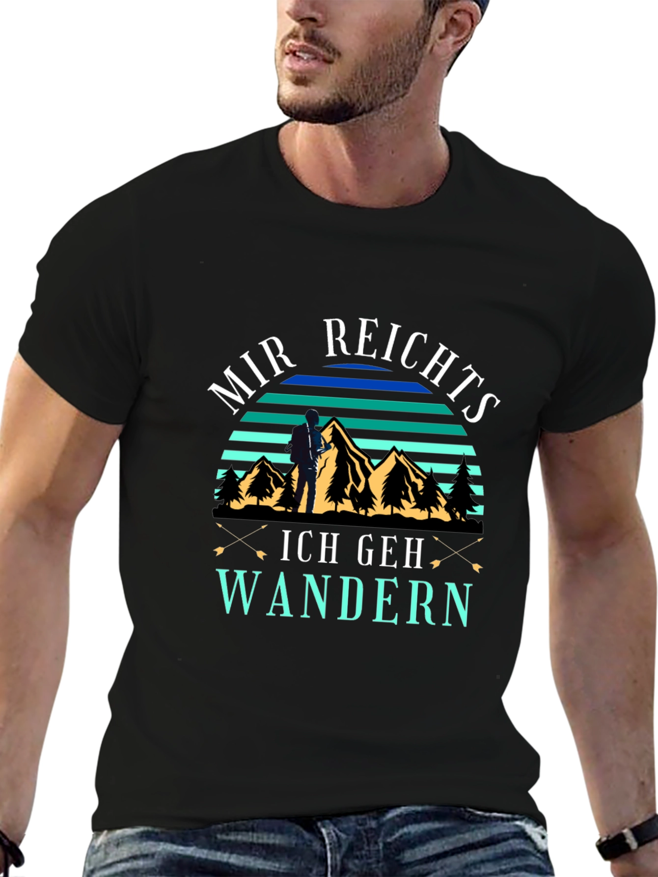 Mir Reichts Ich Geh Wandern Graphic T-Shirt