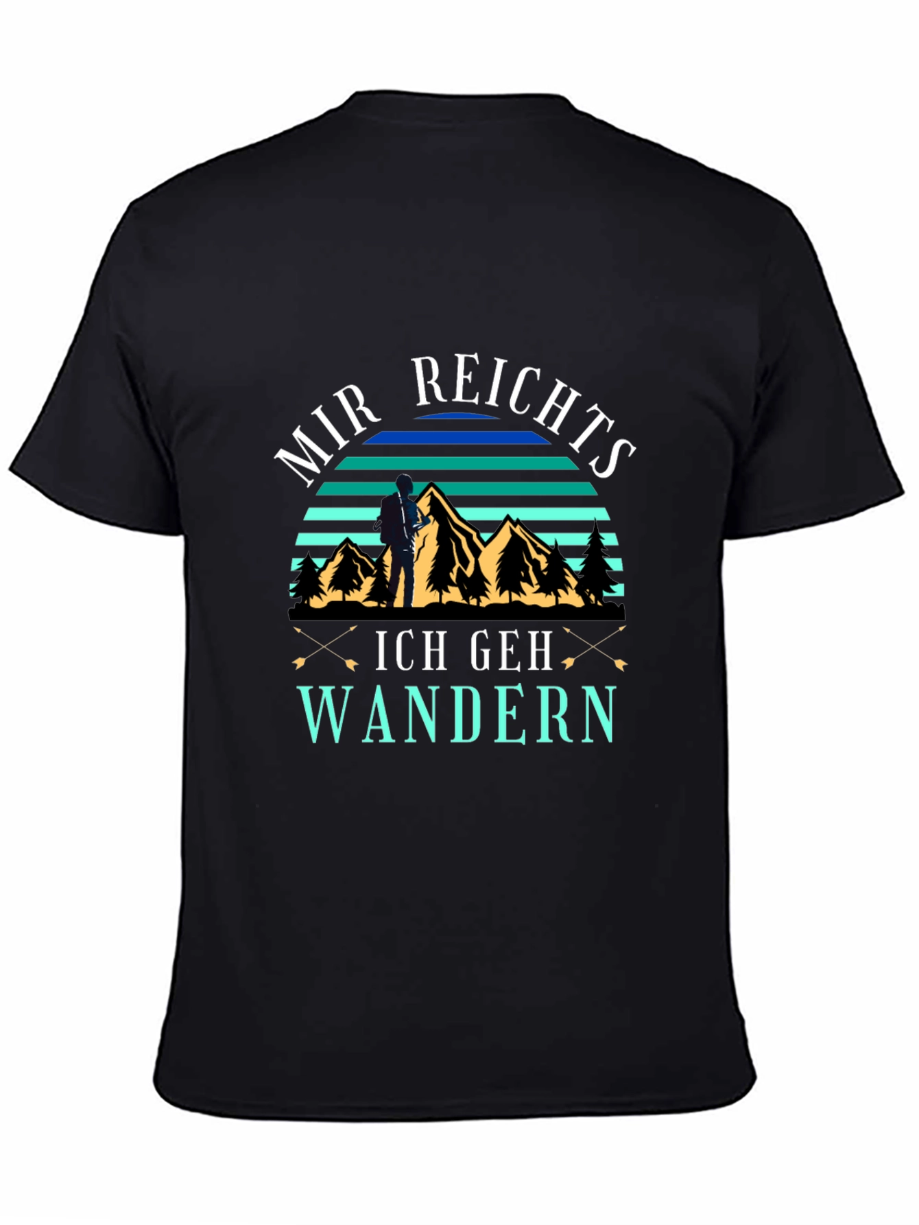 Mir Reichts Ich Geh Wandern Graphic T-Shirt