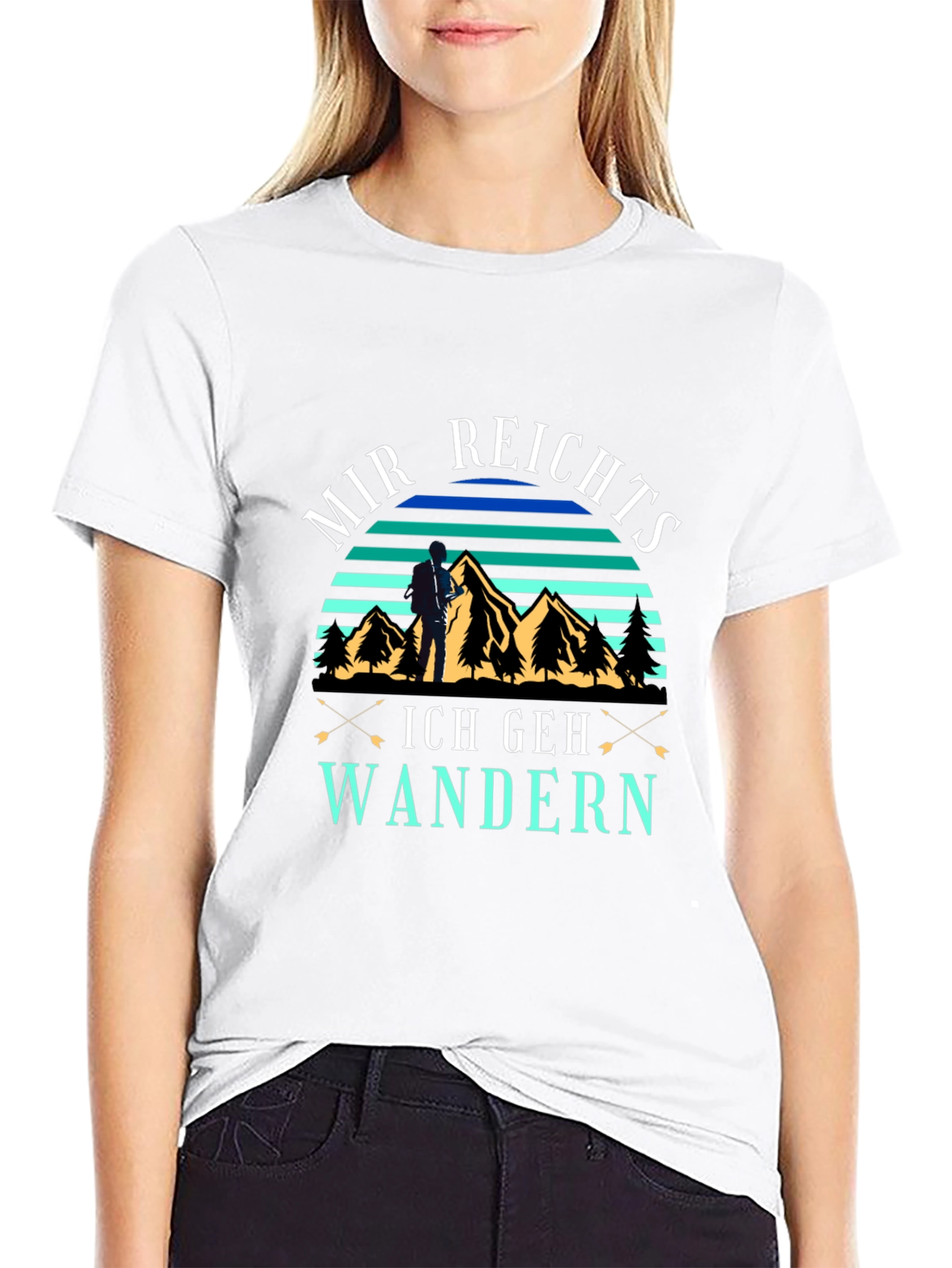 Mir Reichts Ich Geh Wandern Graphic T-Shirt