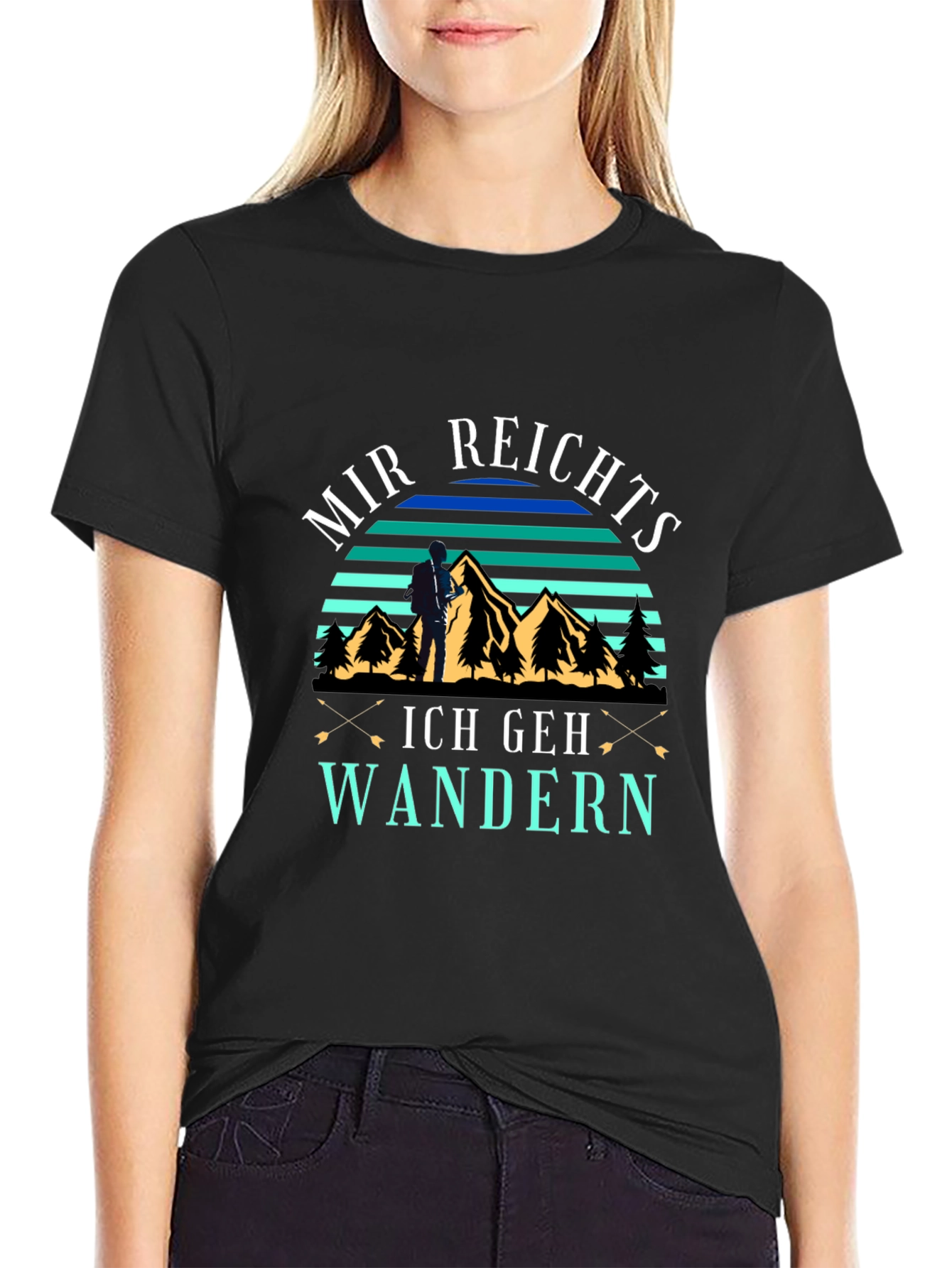 Mir Reichts Ich Geh Wandern Graphic T-Shirt