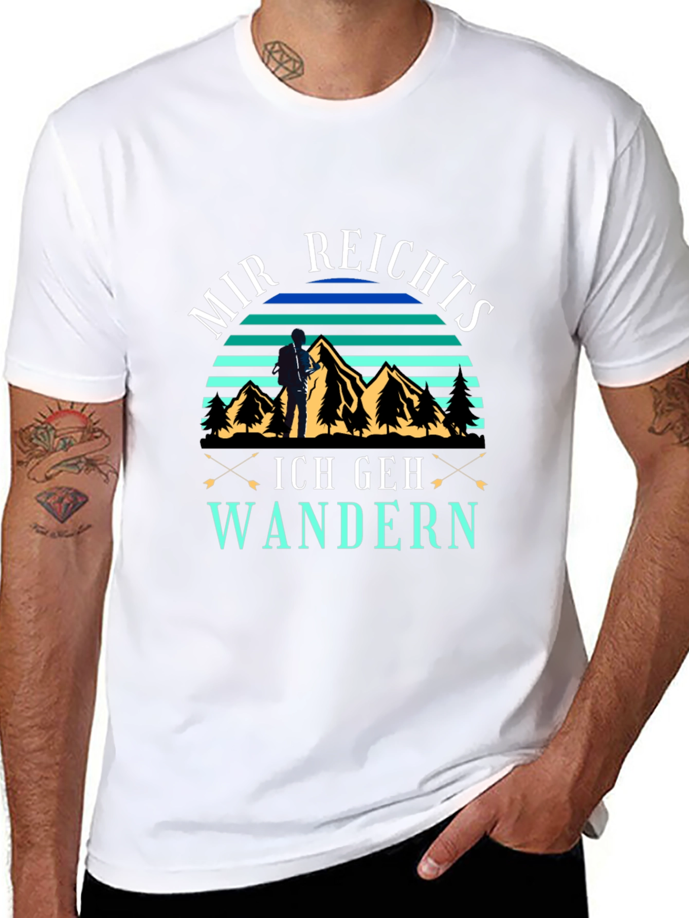 Mir Reichts Ich Geh Wandern Graphic T-Shirt