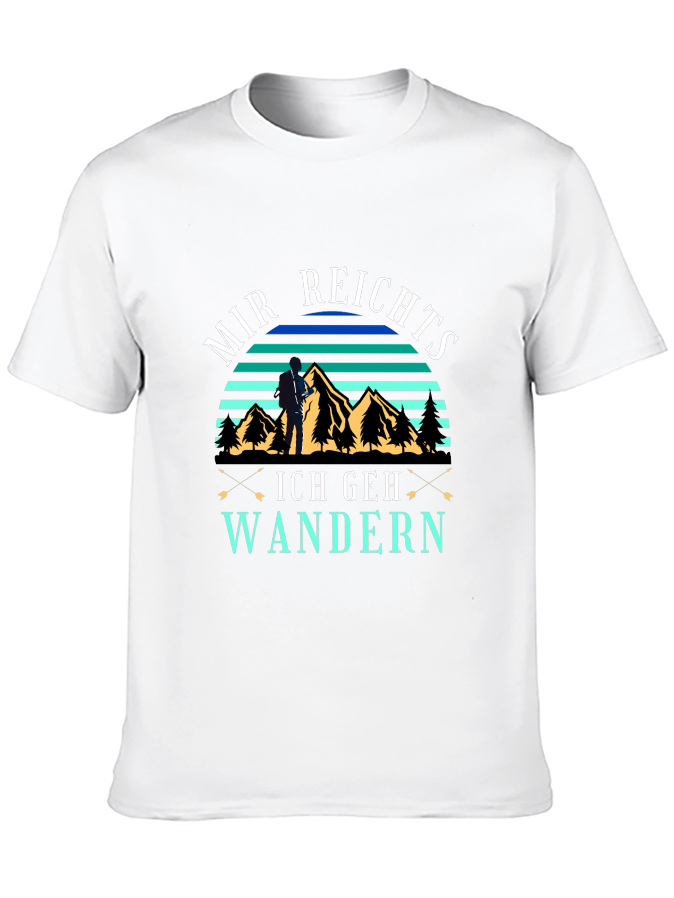 Mir Reichts Ich Geh Wandern Graphic T-Shirt