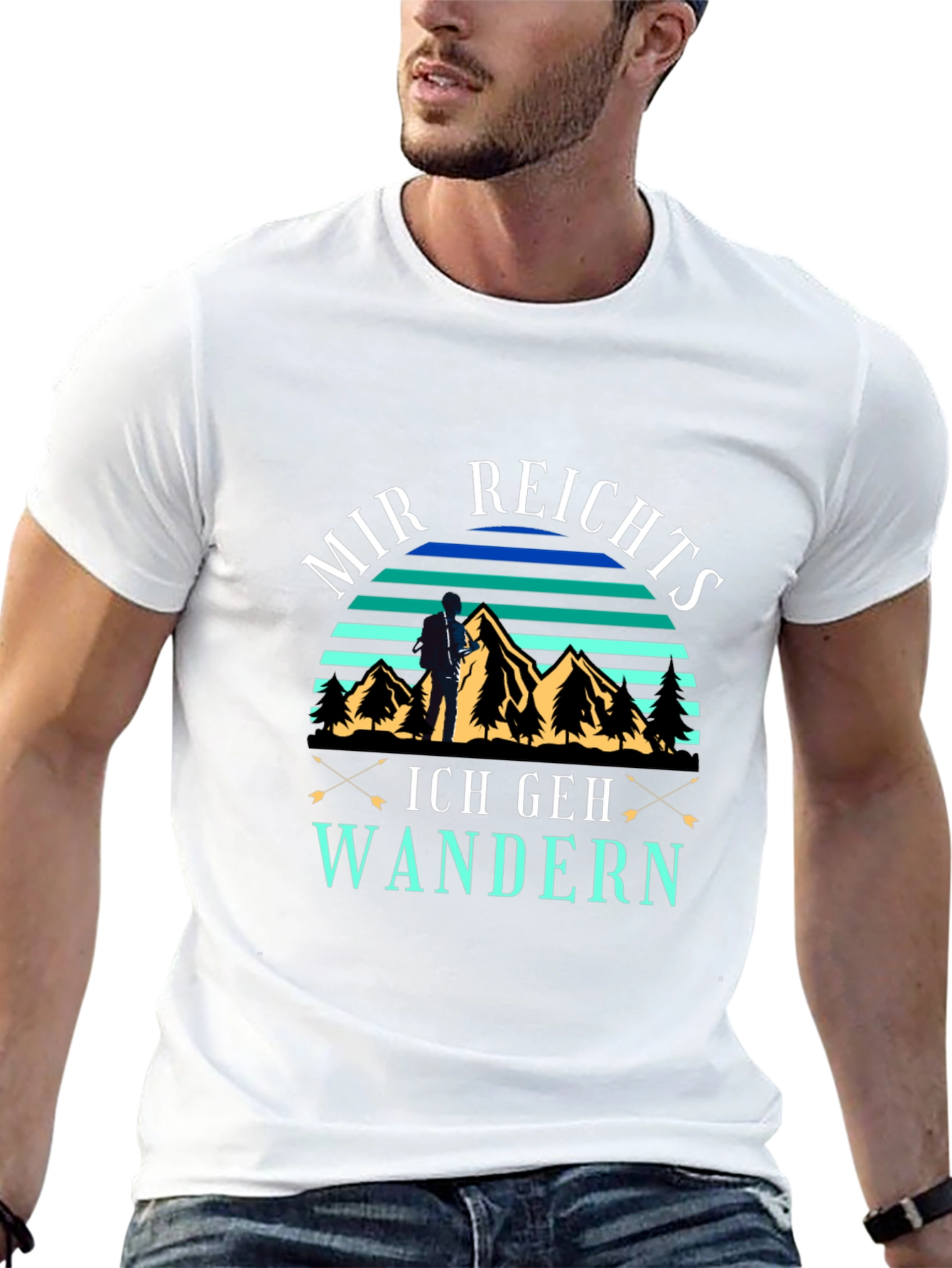 Mir Reichts Ich Geh Wandern Graphic T-Shirt