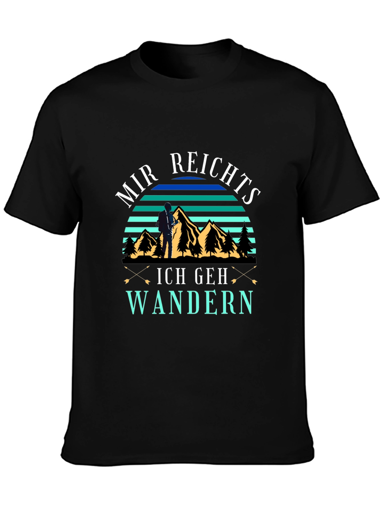 Mir Reichts Ich Geh Wandern Graphic T-Shirt