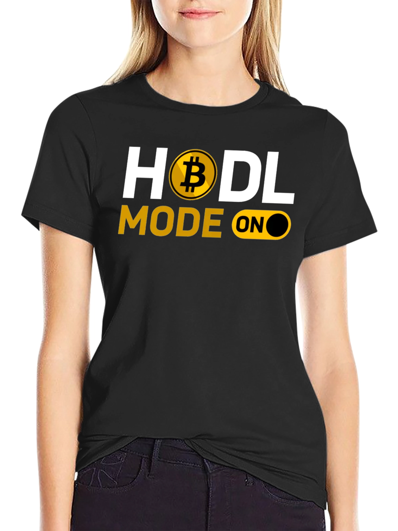 HODL Mode On Bitcoin Graphic Tee