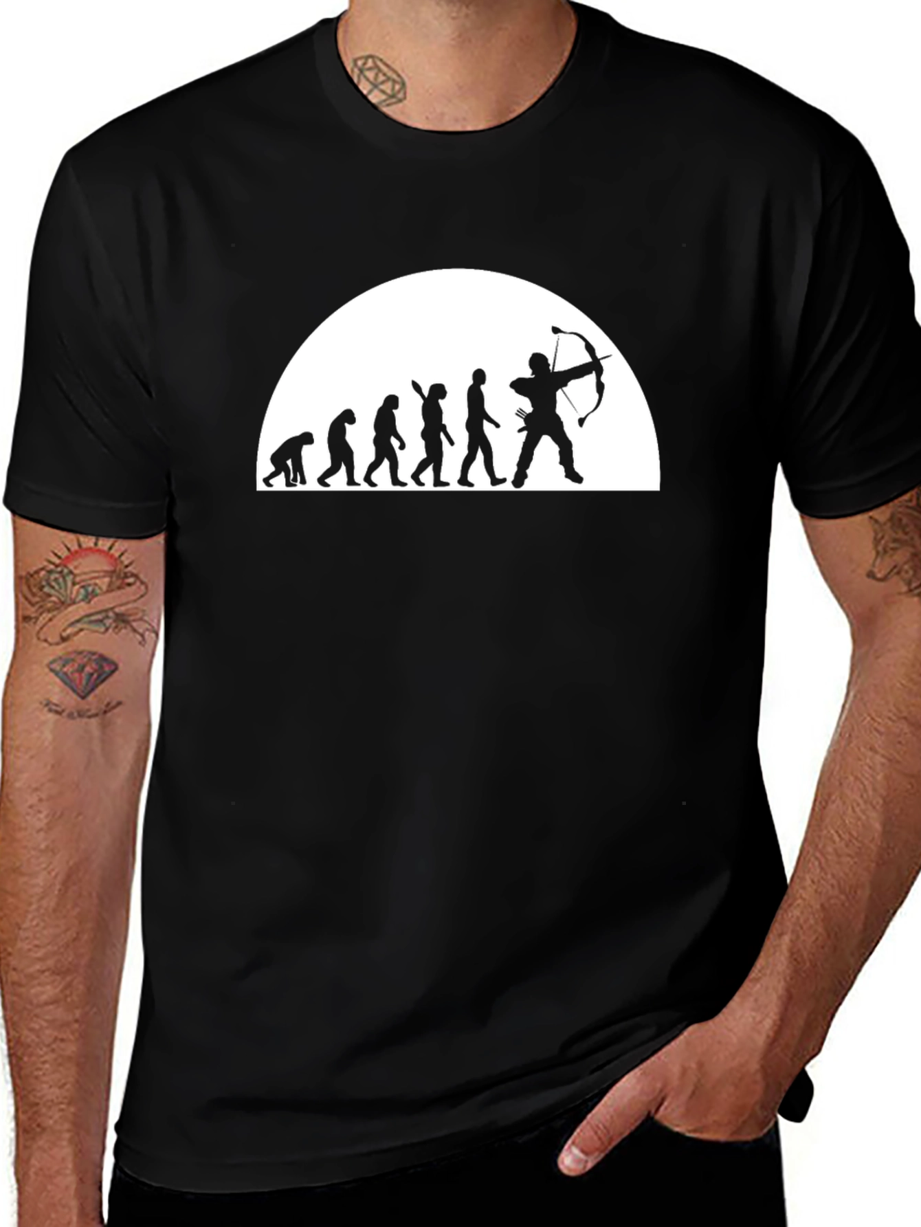 Evolution of Archery T-Shirt - Fun Sport Tee