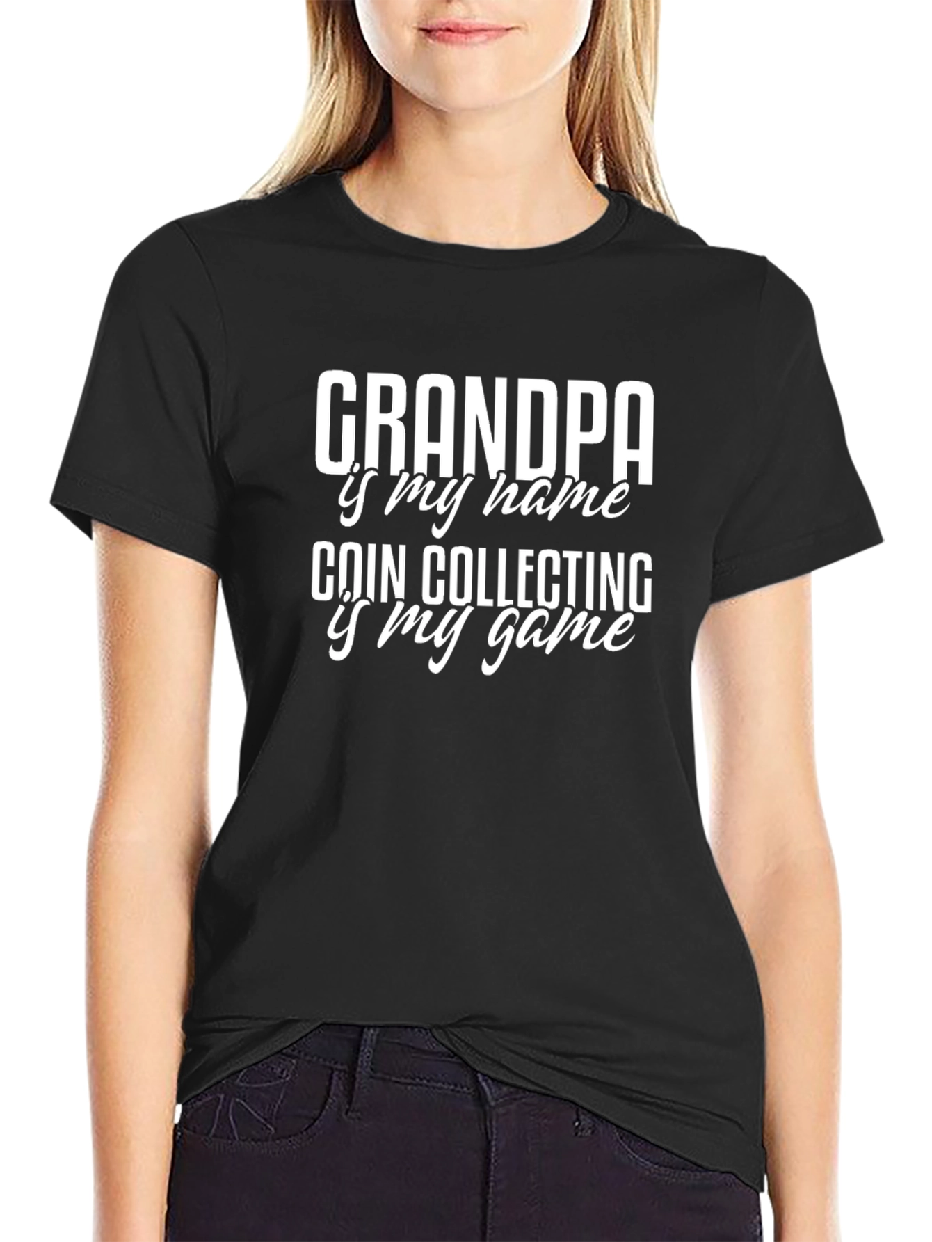 Grandpa Coin Collecting T-Shirt - Hobby Tee