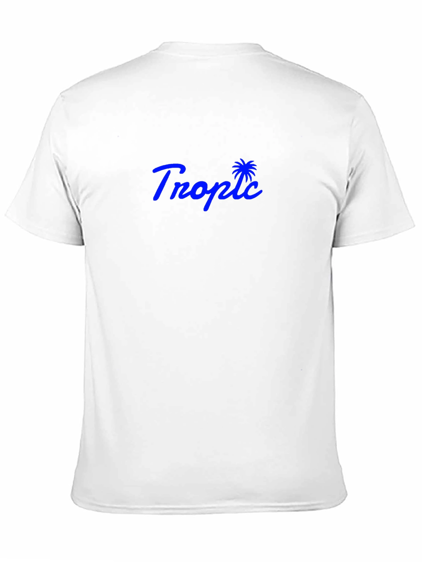 Tropic Black T-Shirt - Palm Tree Logo