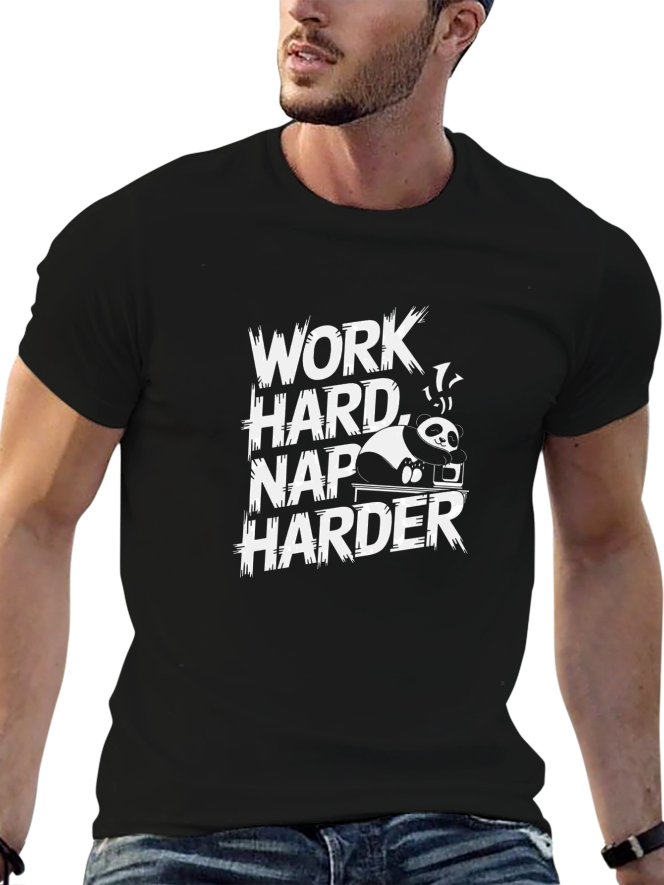Work Hard Nap Harder Graphic T-Shirt