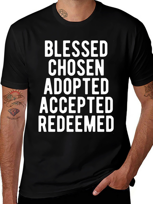 Blessed Chosen Adopted Graphic Tee