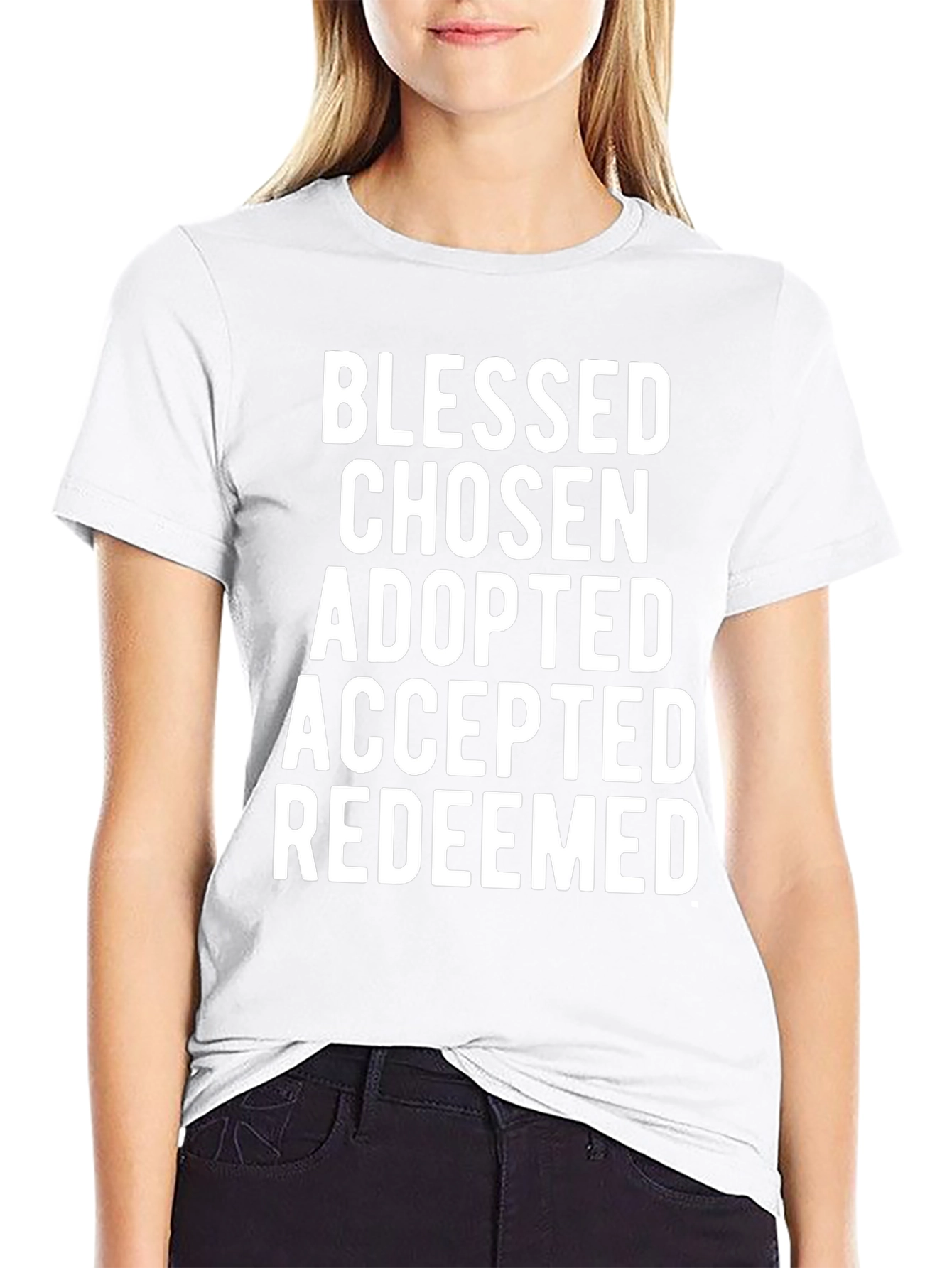 Blessed Chosen Adopted Graphic Tee