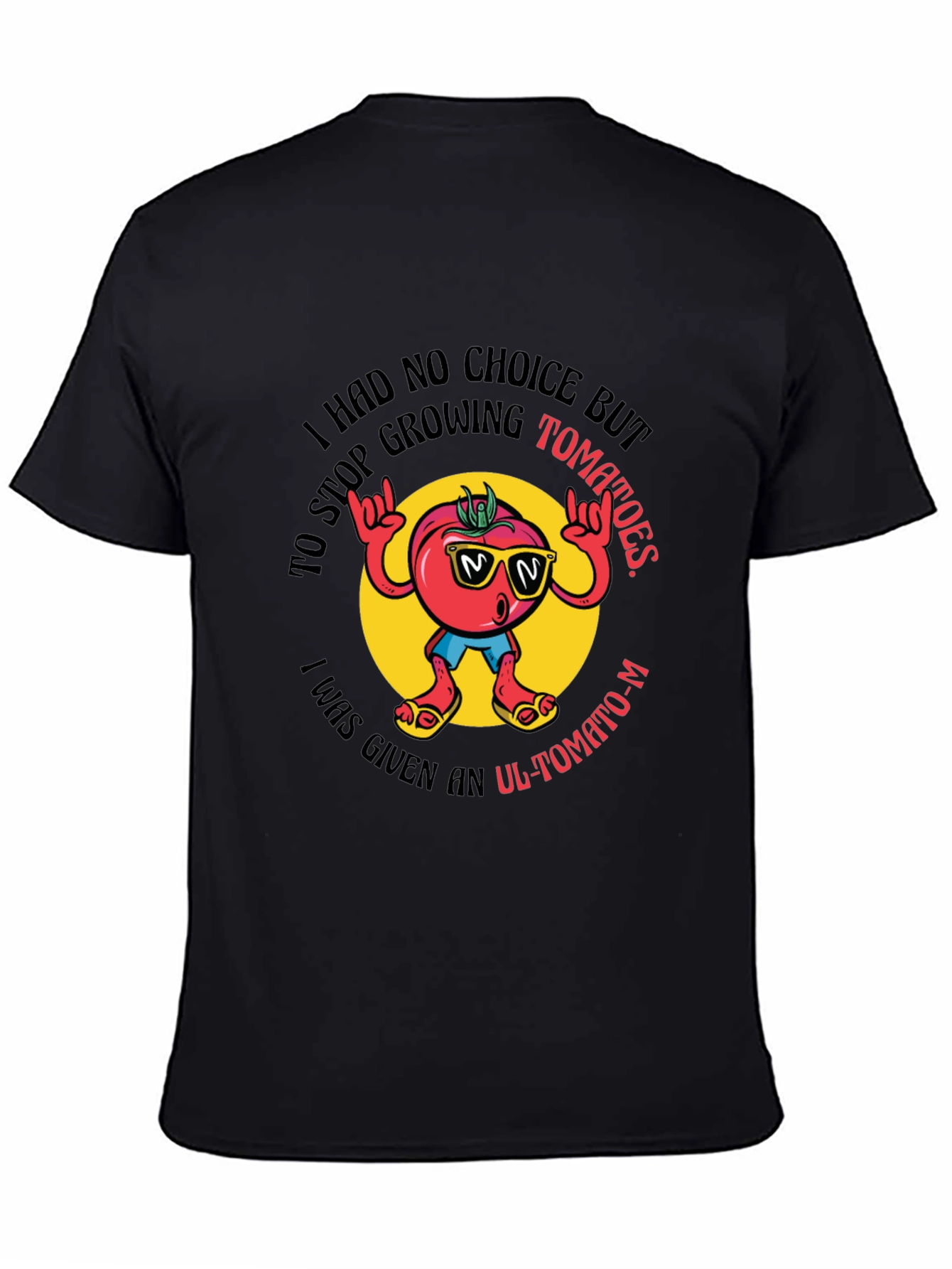 Funny Tomato T-Shirt: Ul-Tomato-M Design