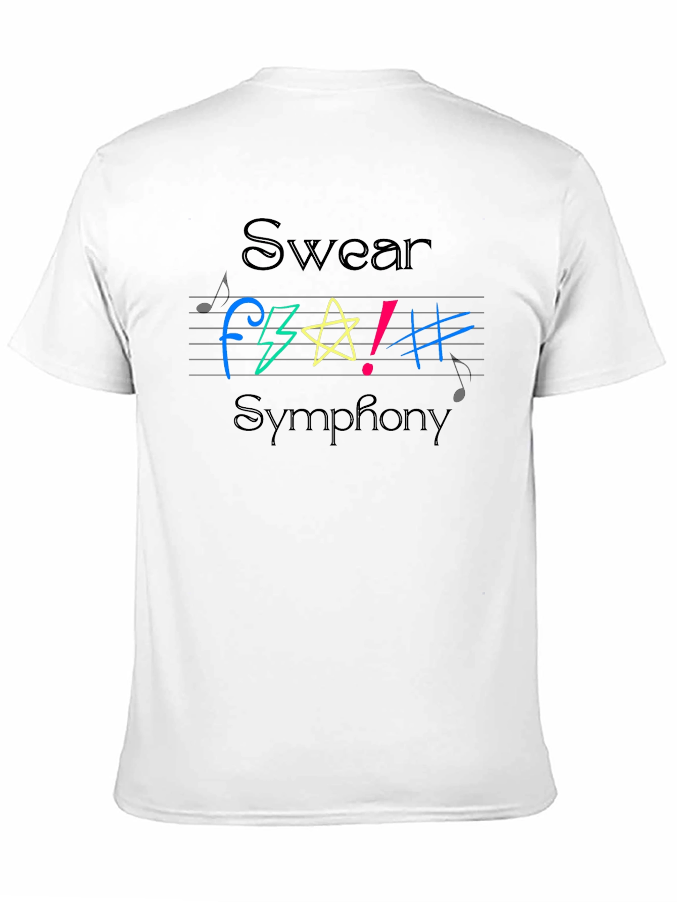 Swear Symphony Graphic T-Shirt