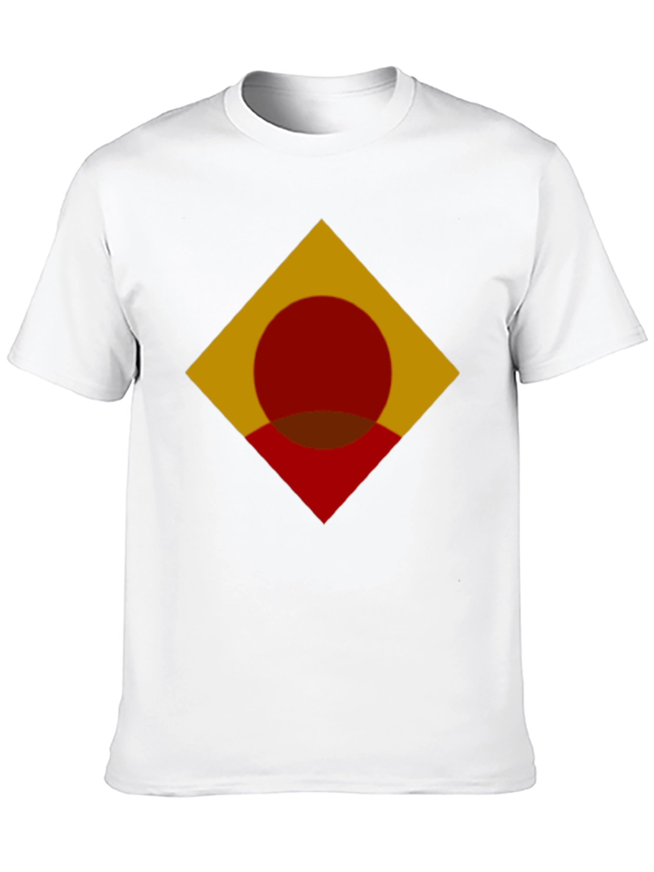 Geometric Symbol Graphic Black Tee