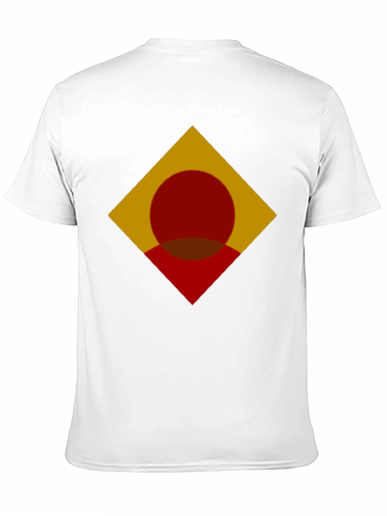 Geometric Symbol Graphic Black Tee