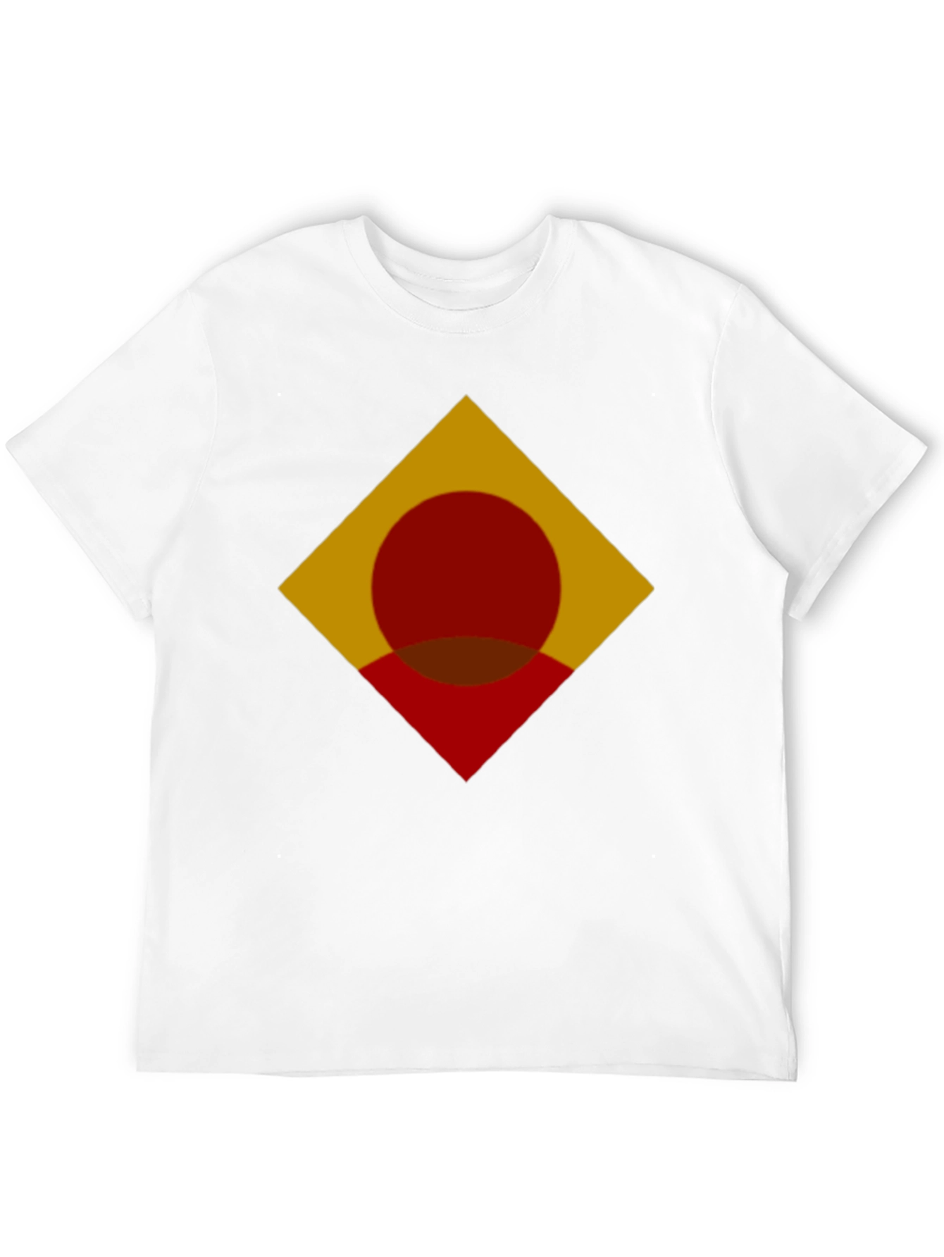 Geometric Symbol Graphic Black Tee