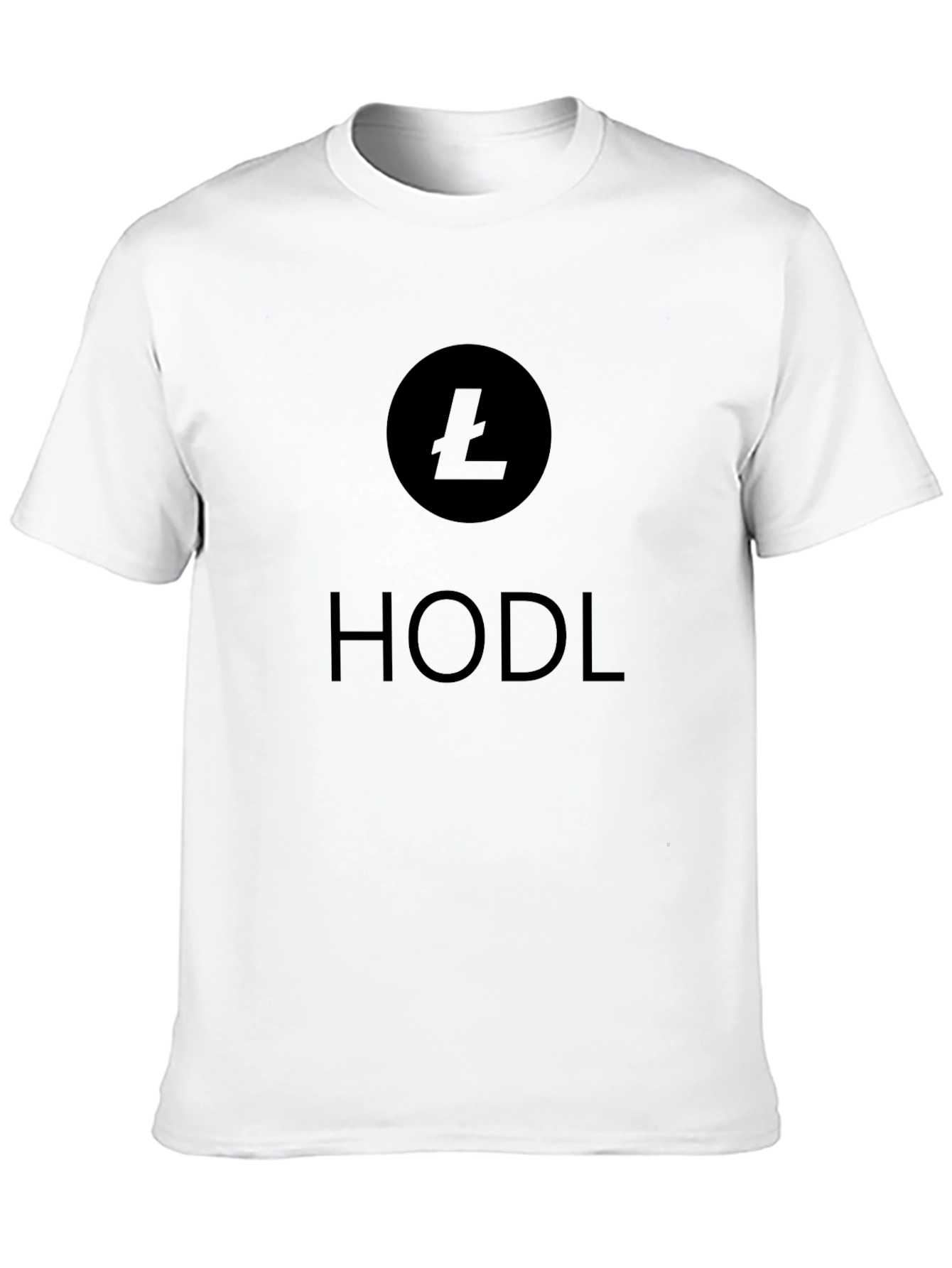 Litecoin HODL Crypto T-Shirt - Black