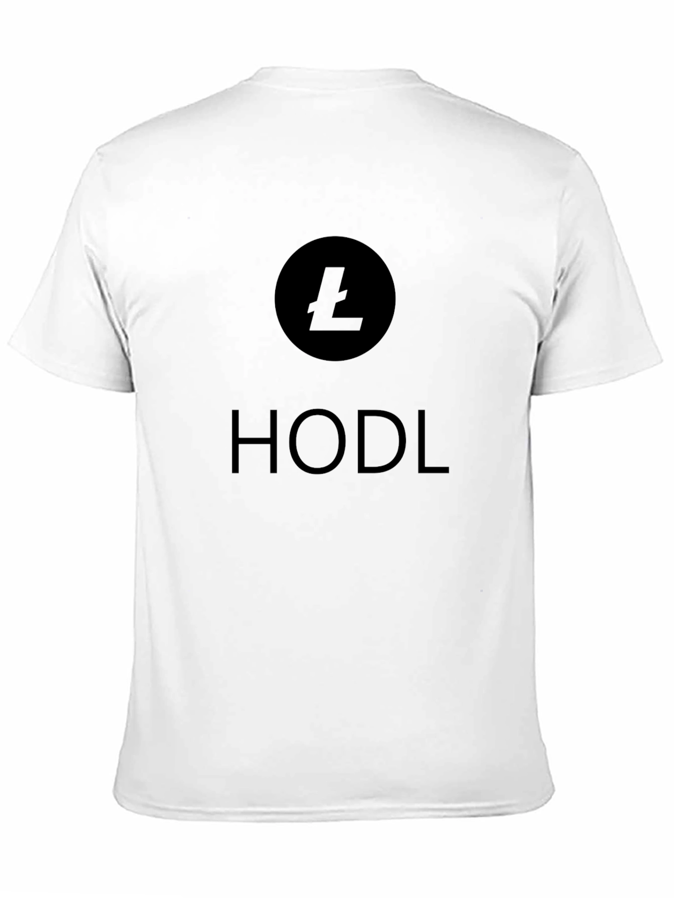 Litecoin HODL Crypto T-Shirt - Black