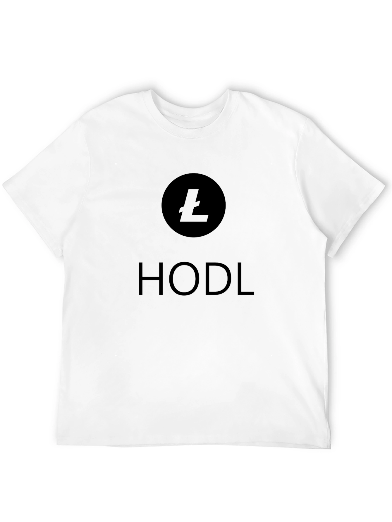 Litecoin HODL Crypto T-Shirt - Black