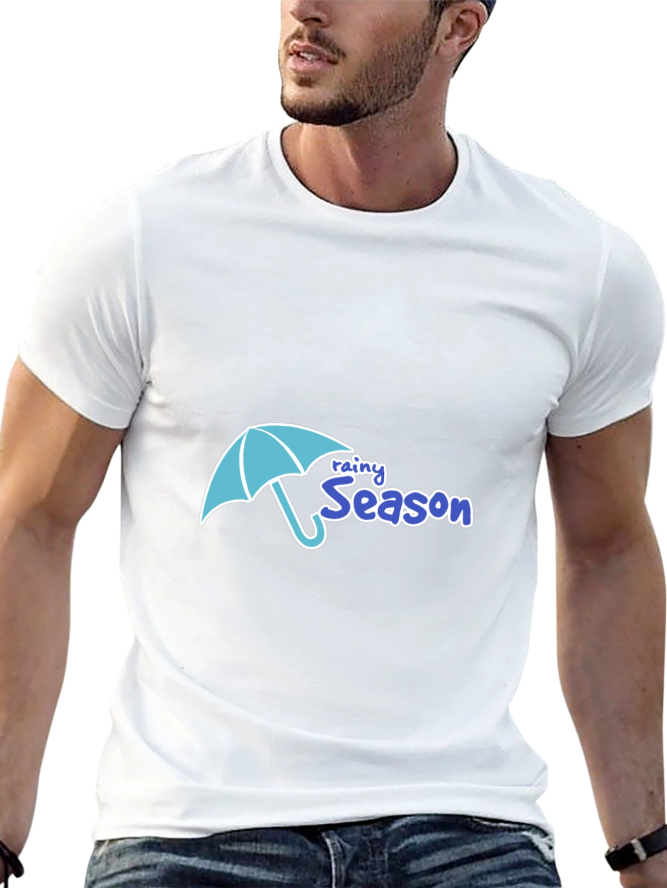 Rainy Season Graphic T-Shirt - Stylish Casual Wear